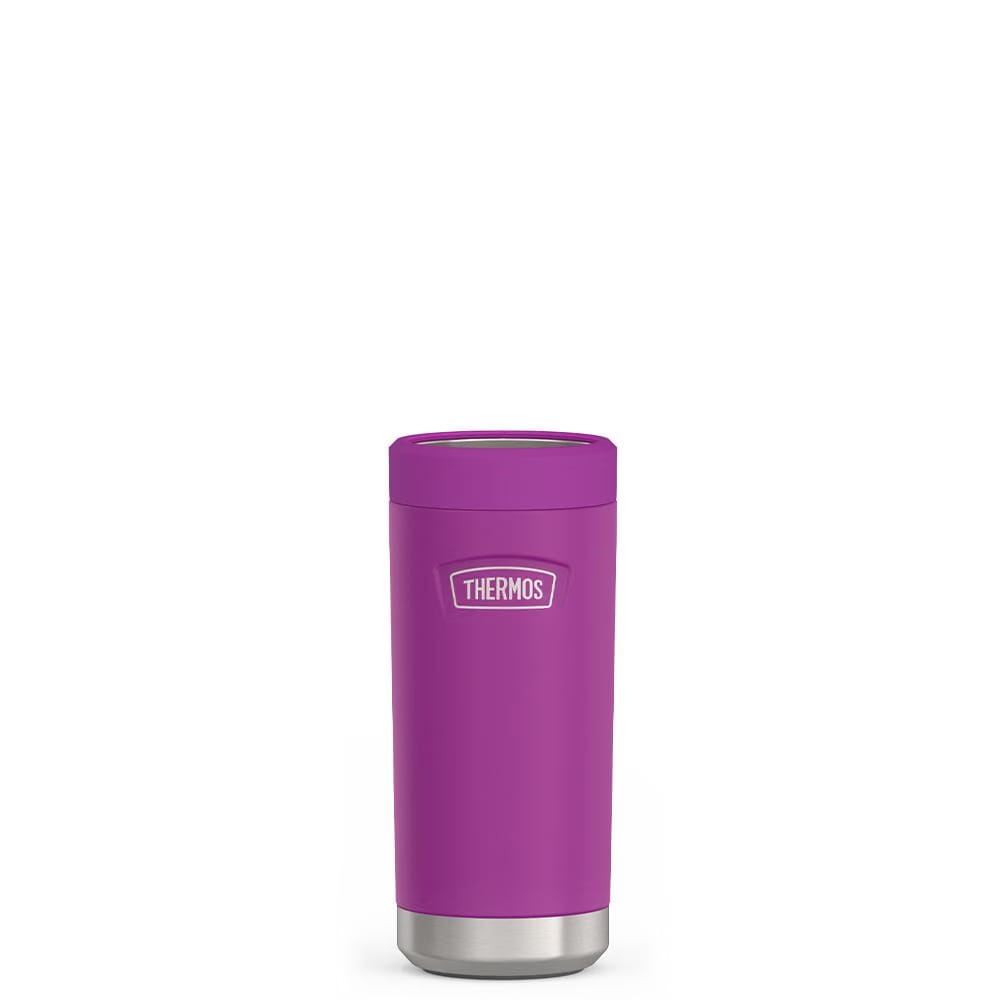 Thermos 12oz Icon Slim Can Insulator Plum