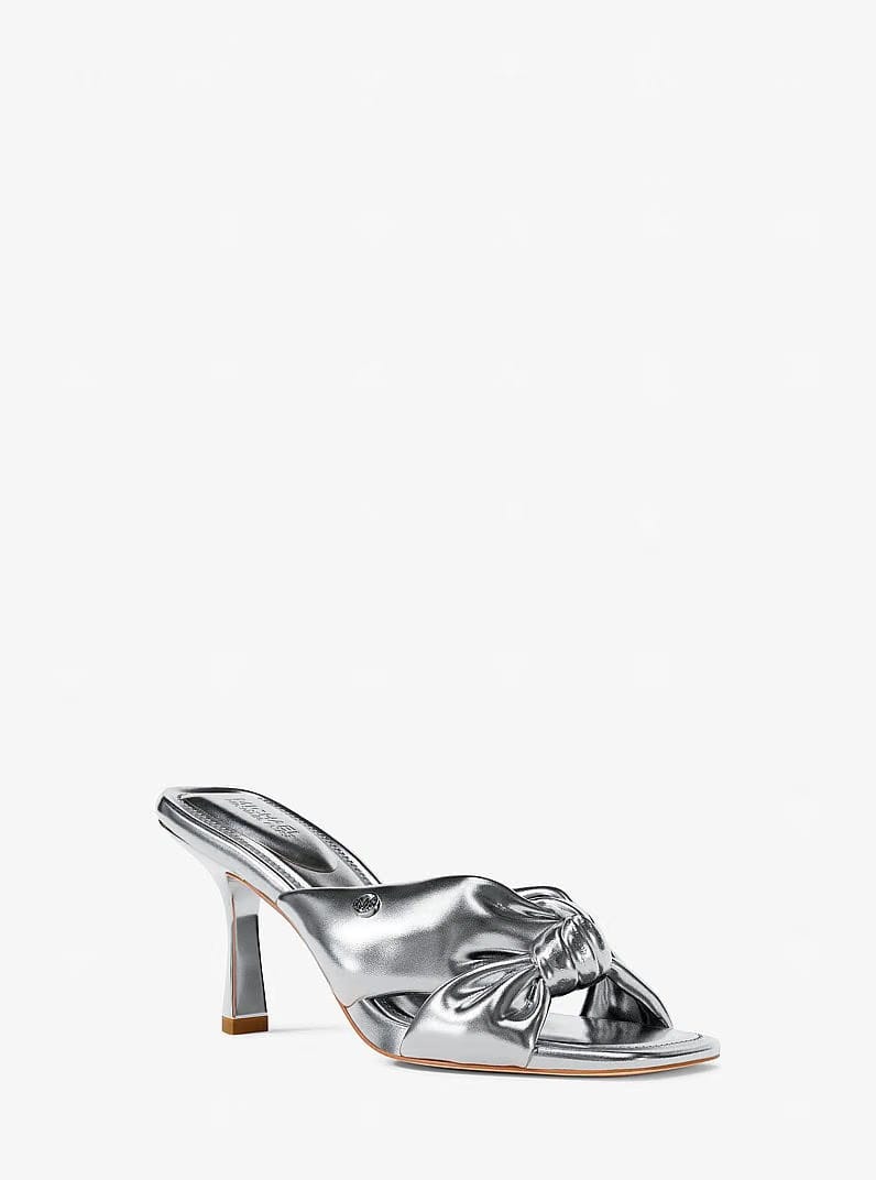Michael Kors Elena Metallic Sandal