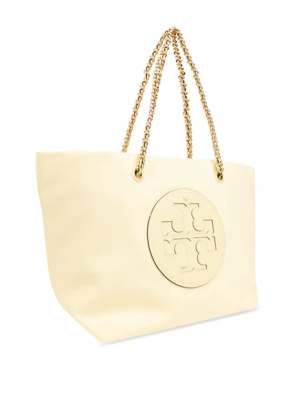 Ella logo-patch tote bag