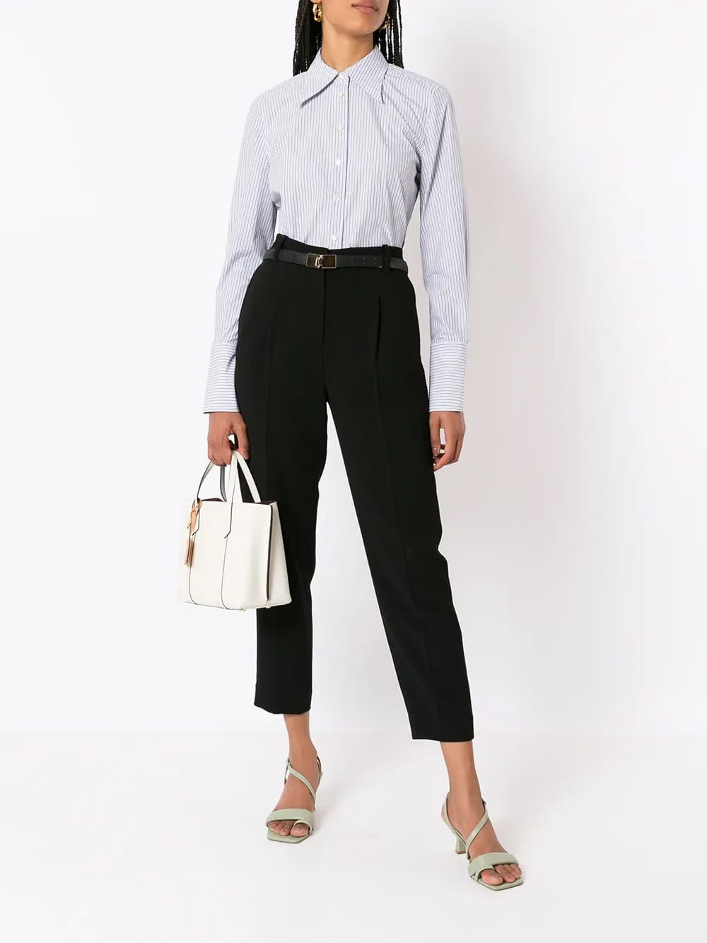 Perry small leather tote