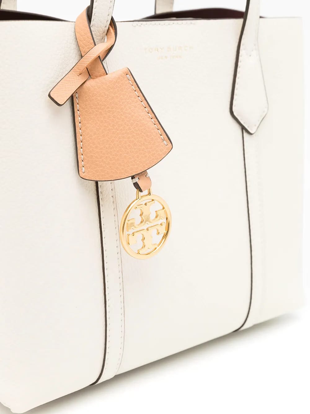 Perry small leather tote