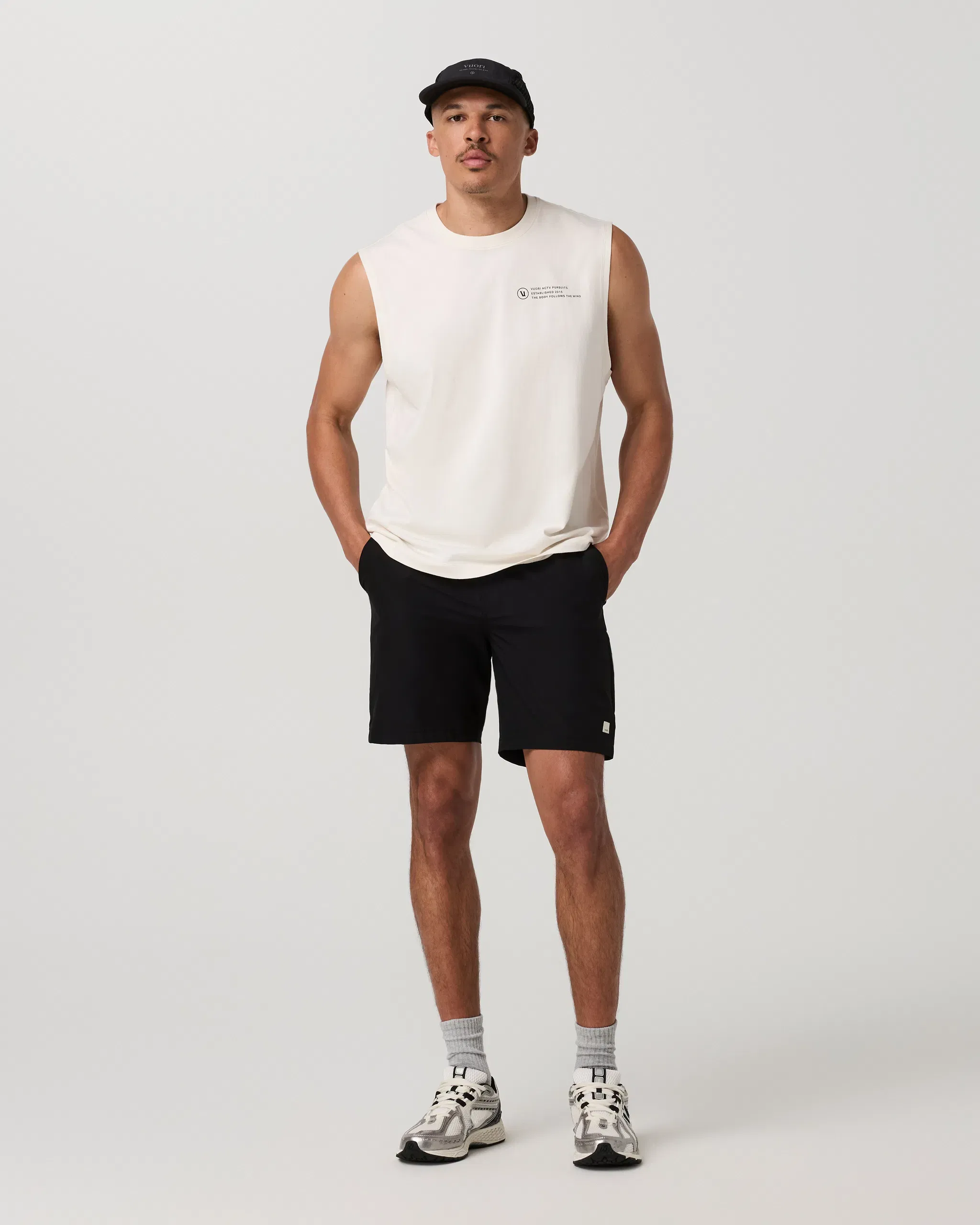 Vuori Sleeveless Heavyweight Cotton Muscle Tank
