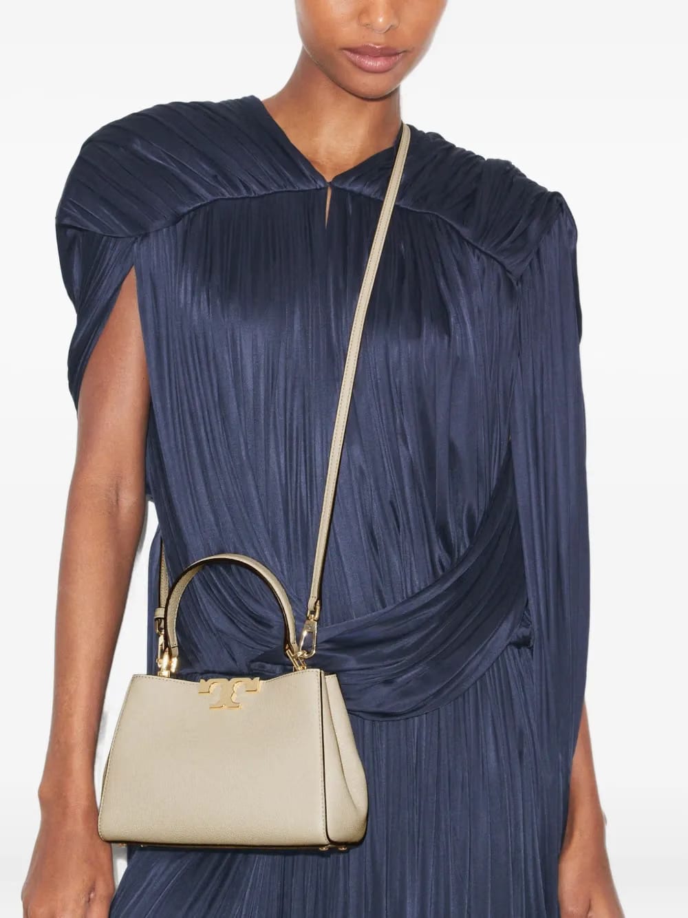 double-T logo satchel