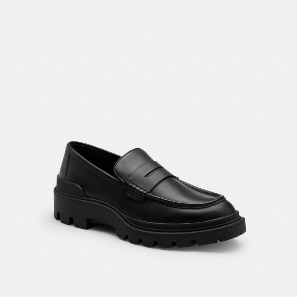 Men's Coach Loafer Black