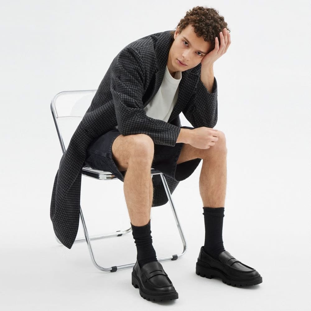 Men's Coach Loafer Black