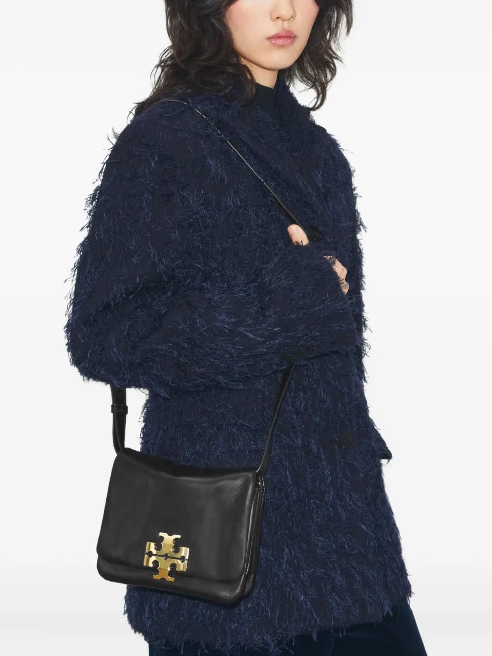 Charlie logo-plaque crossbody bag