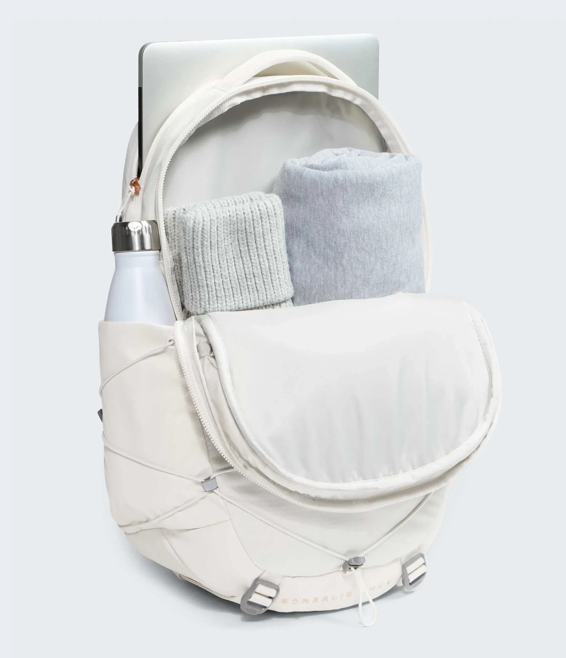 The North Face Women’s Borealis Luxe Backpack White Dune