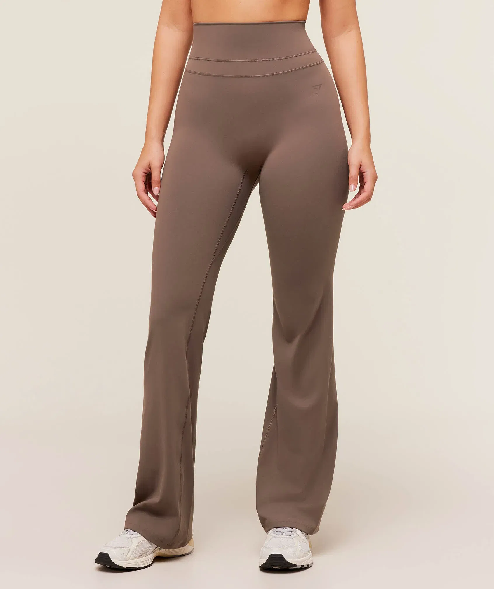 Women's Gymshark Whitney Regular Flared Legging Soft Brown