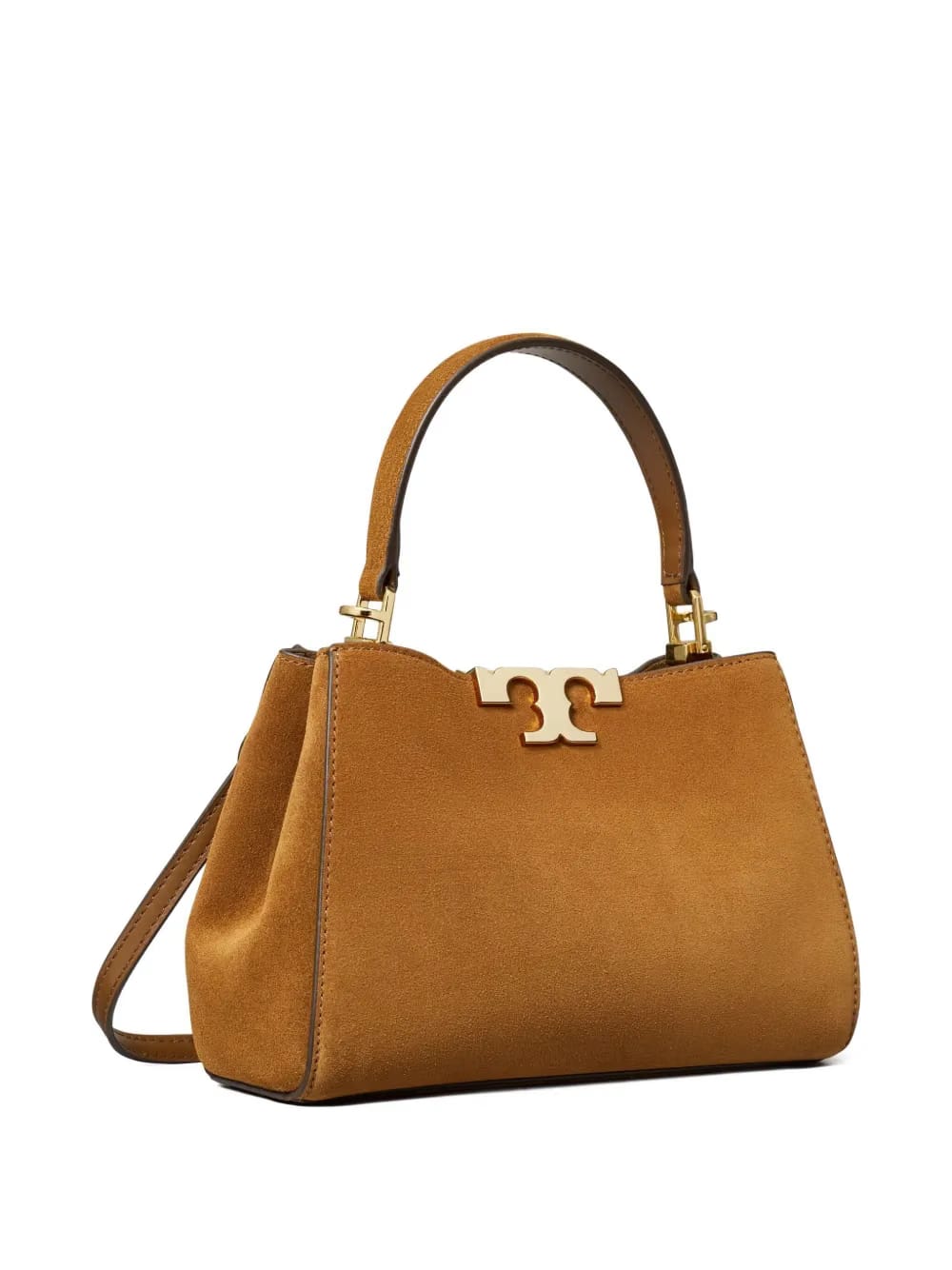mini Eleanor suede satchel bag