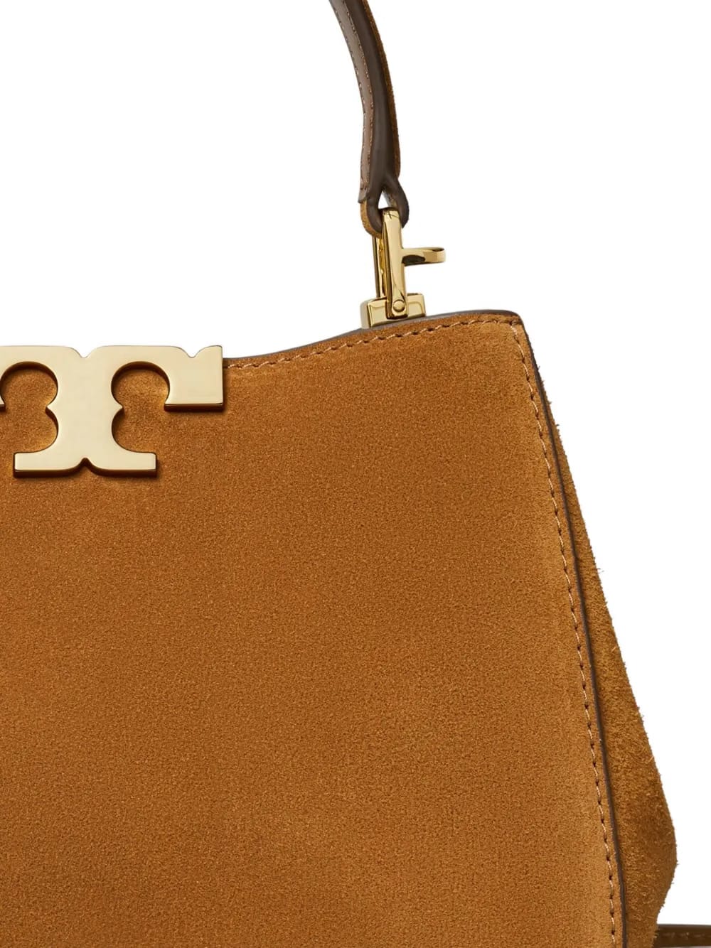 mini Eleanor suede satchel bag