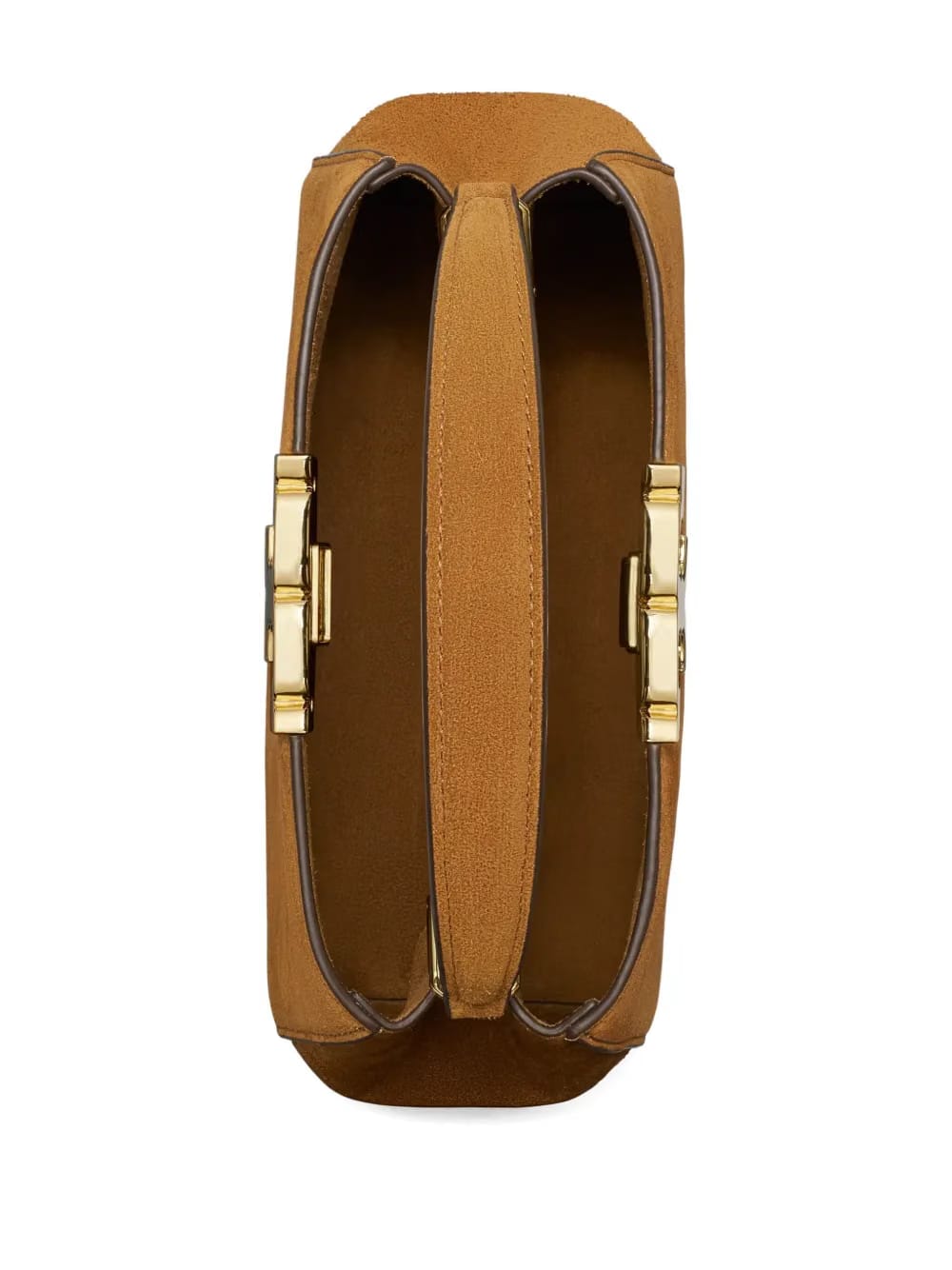 mini Eleanor suede satchel bag