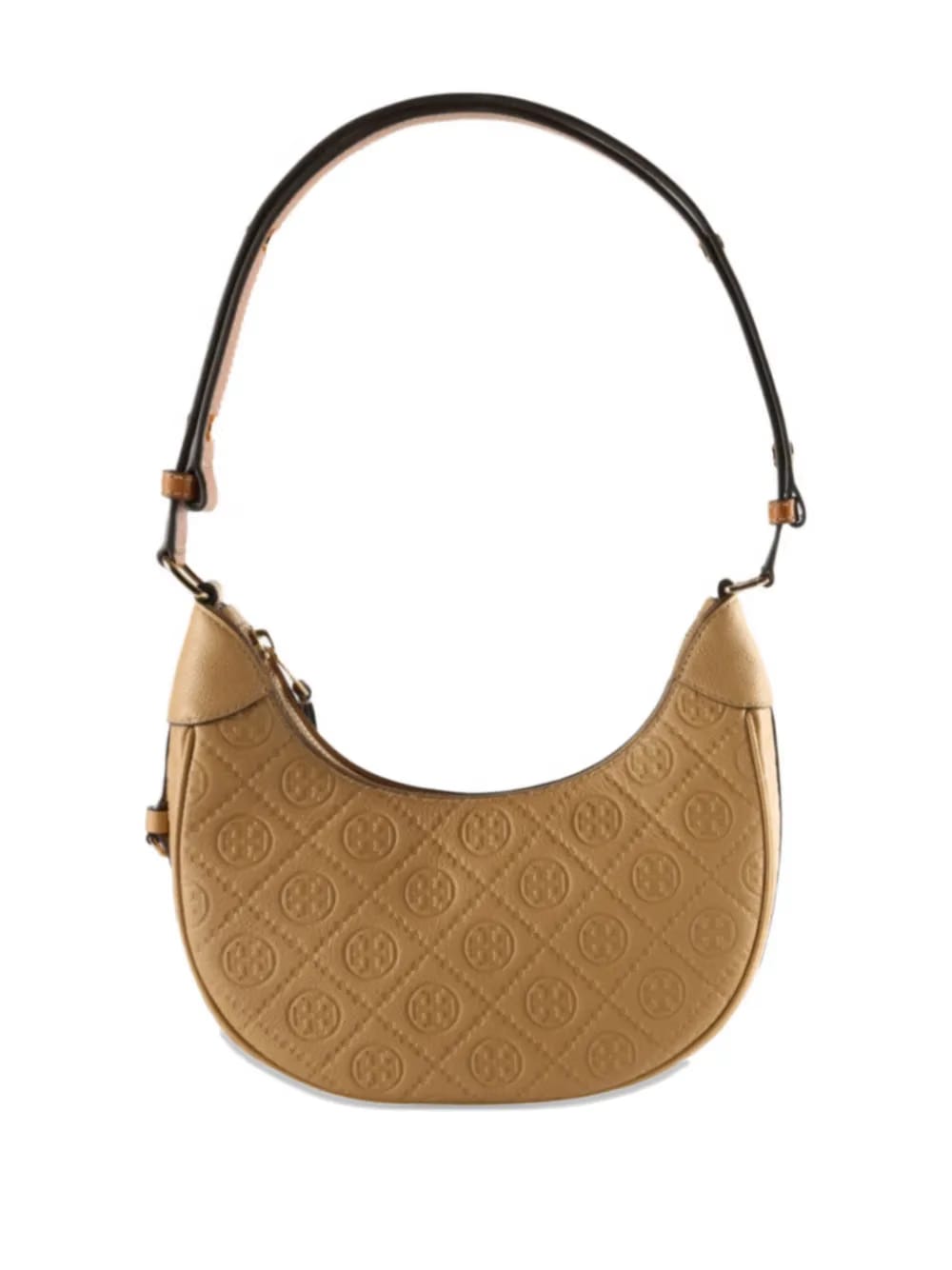T-monogram half-moon shoulder bag