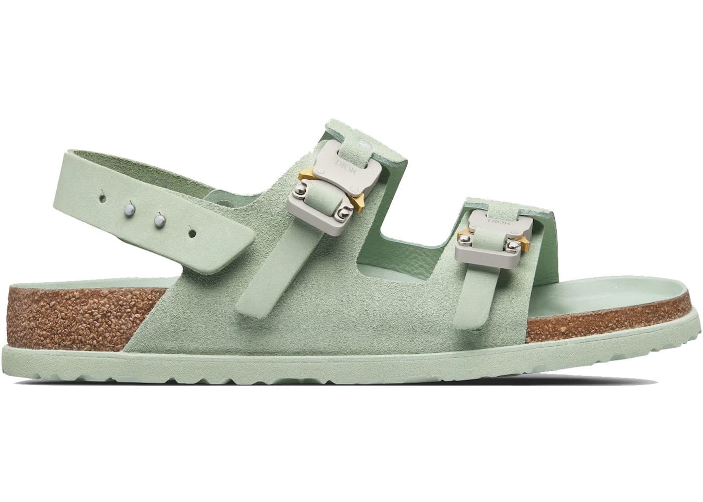 Dior x Birkenstock Milano Sandal Pastel Green