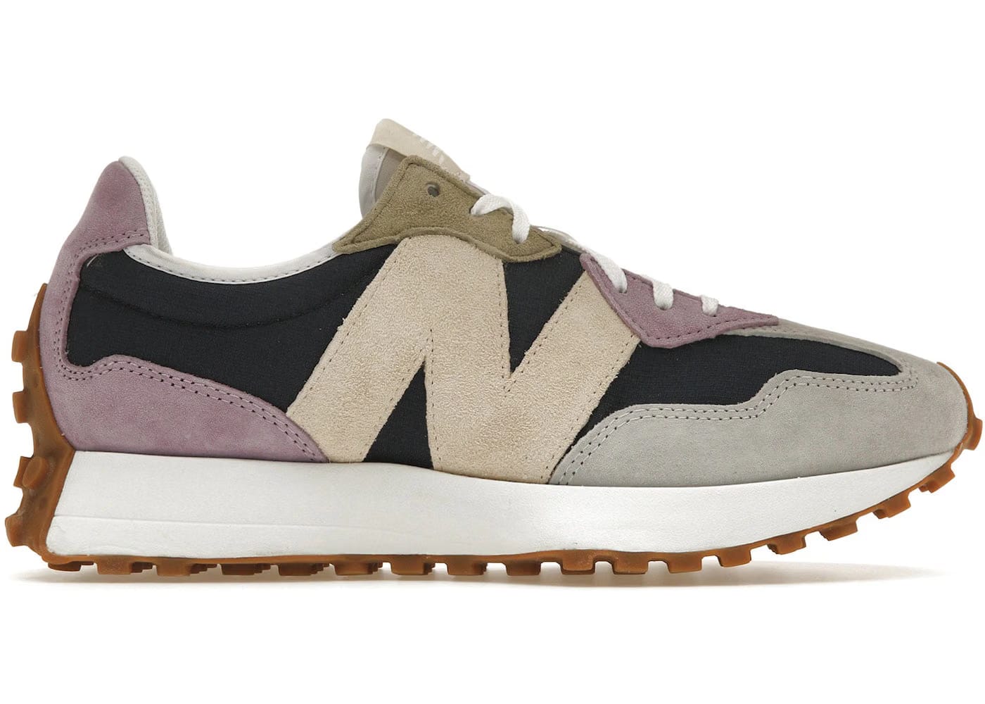 New Balance 327 Natural Indigo Raw Amethyst Womens
