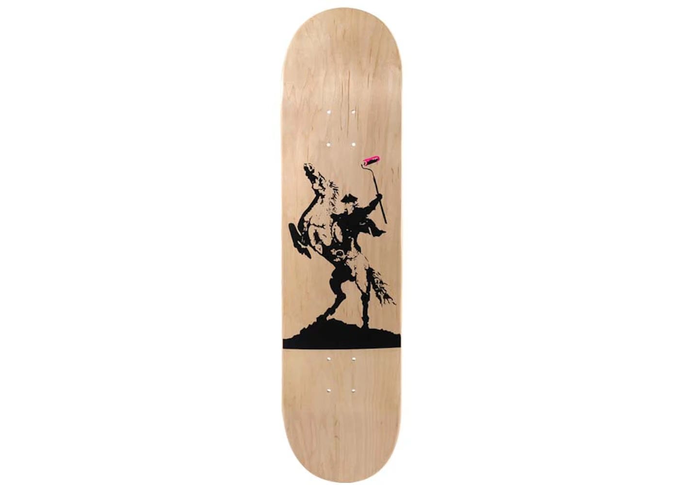Medicom Sync. X Bansky Brandalism Highway Man Skateboard Deck