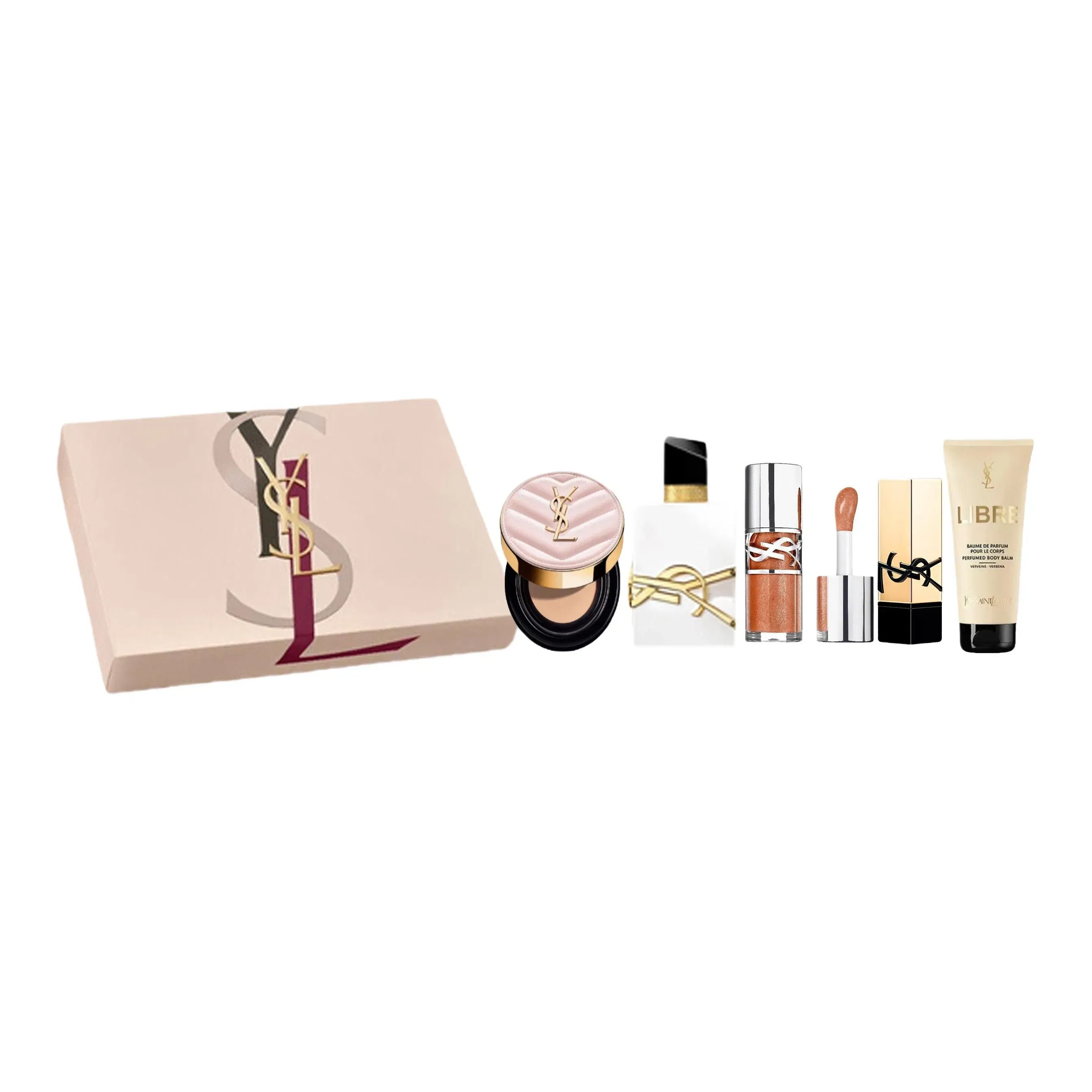 Saint Laurent Perfume Sets Eau De Toilette Floral Scent Official Box