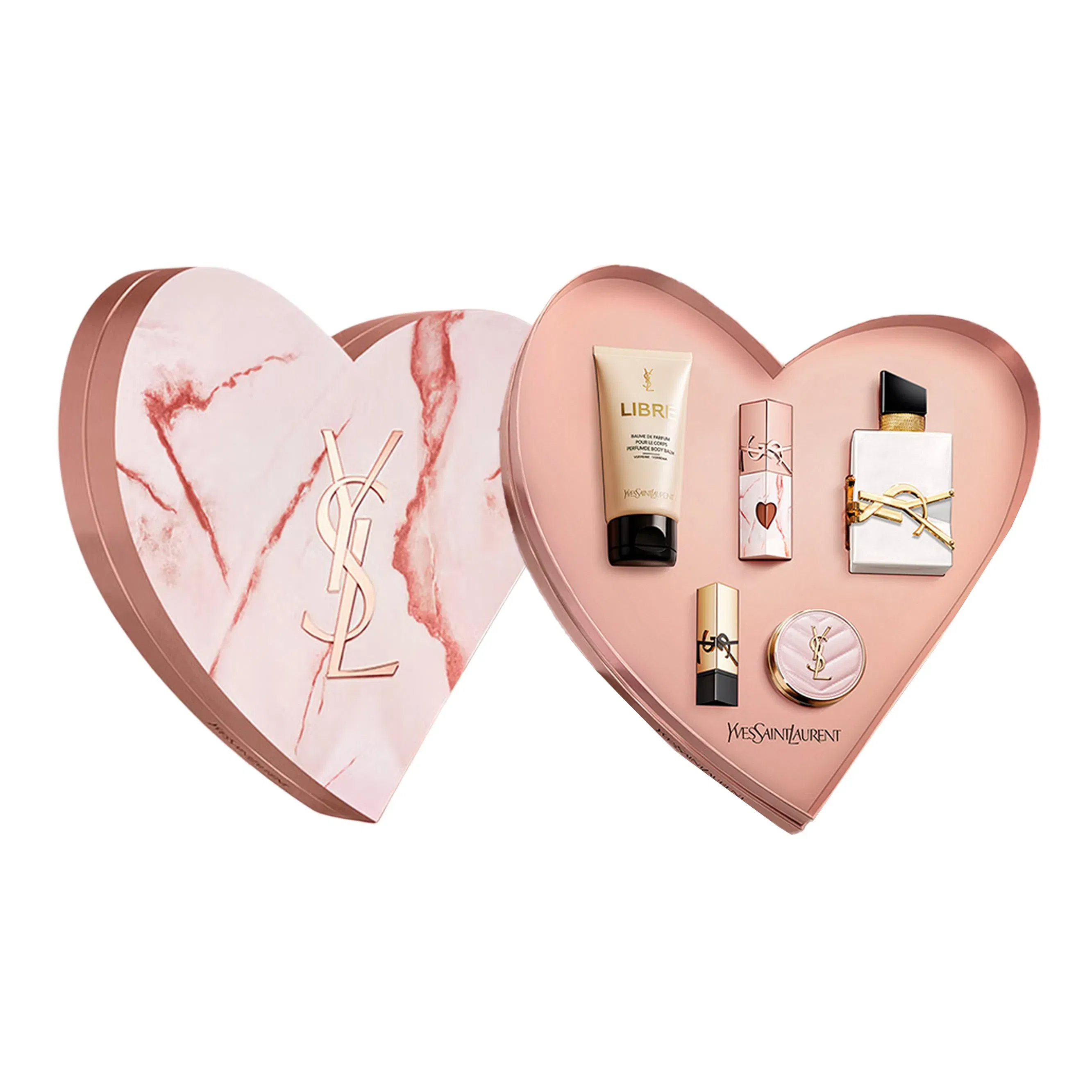 Saint Laurent Perfume Sets Eau De Toilette Floral Scent Official Box