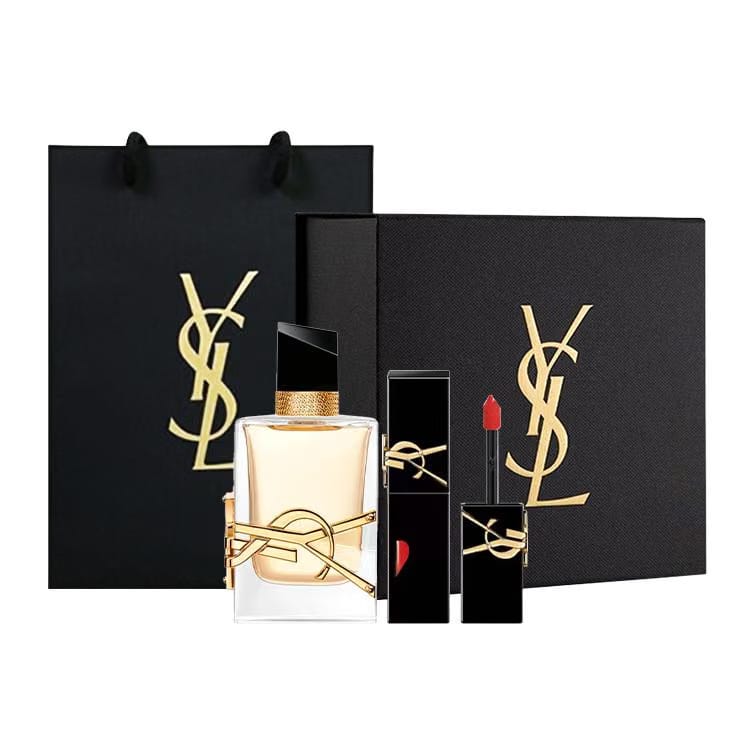 Saint Laurent Perfume Sets Eau De Toilette Floral Scent Official Box