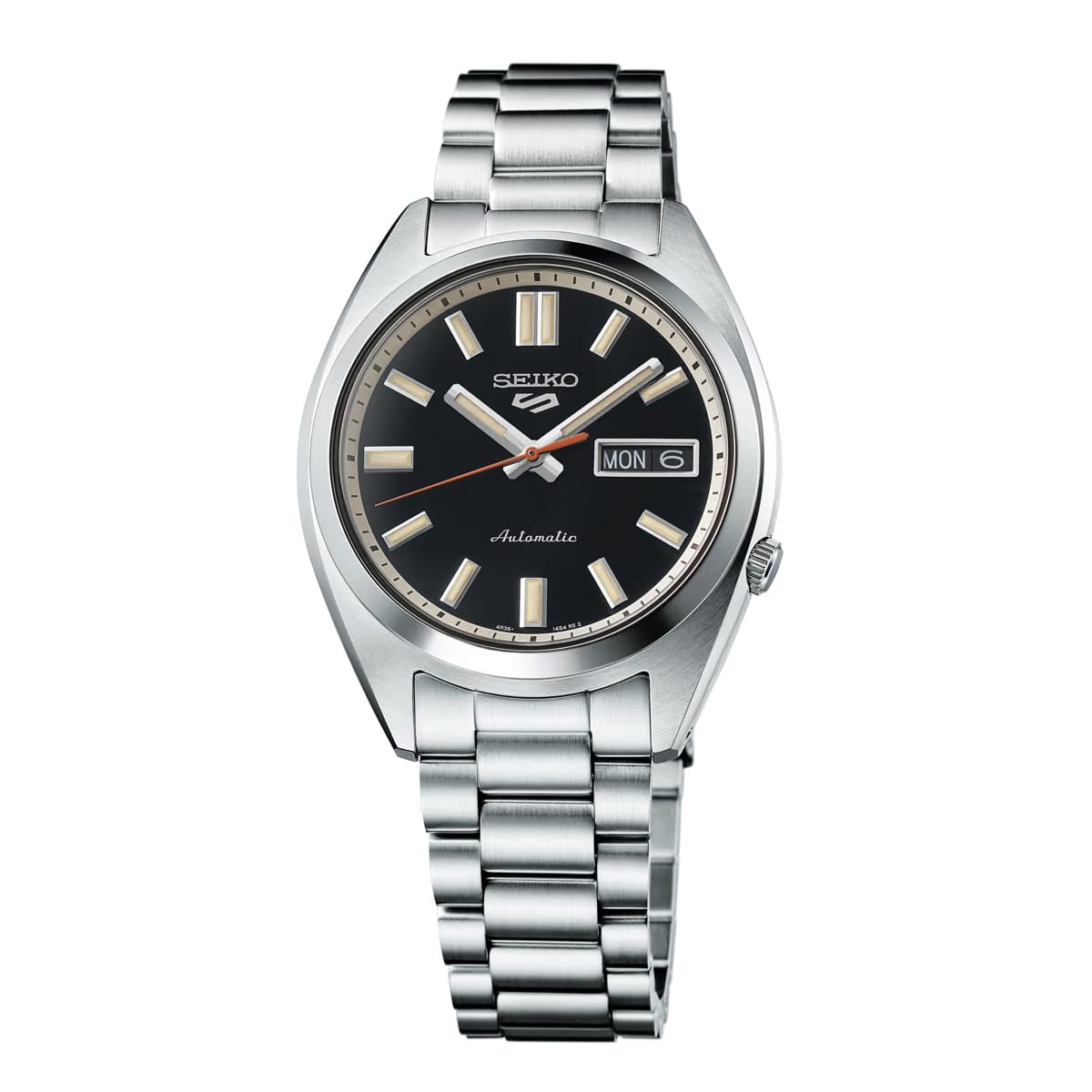 Seiko 5 Sports Snxs Deep Black Wash Classic Sports - Black - SRPK89K1