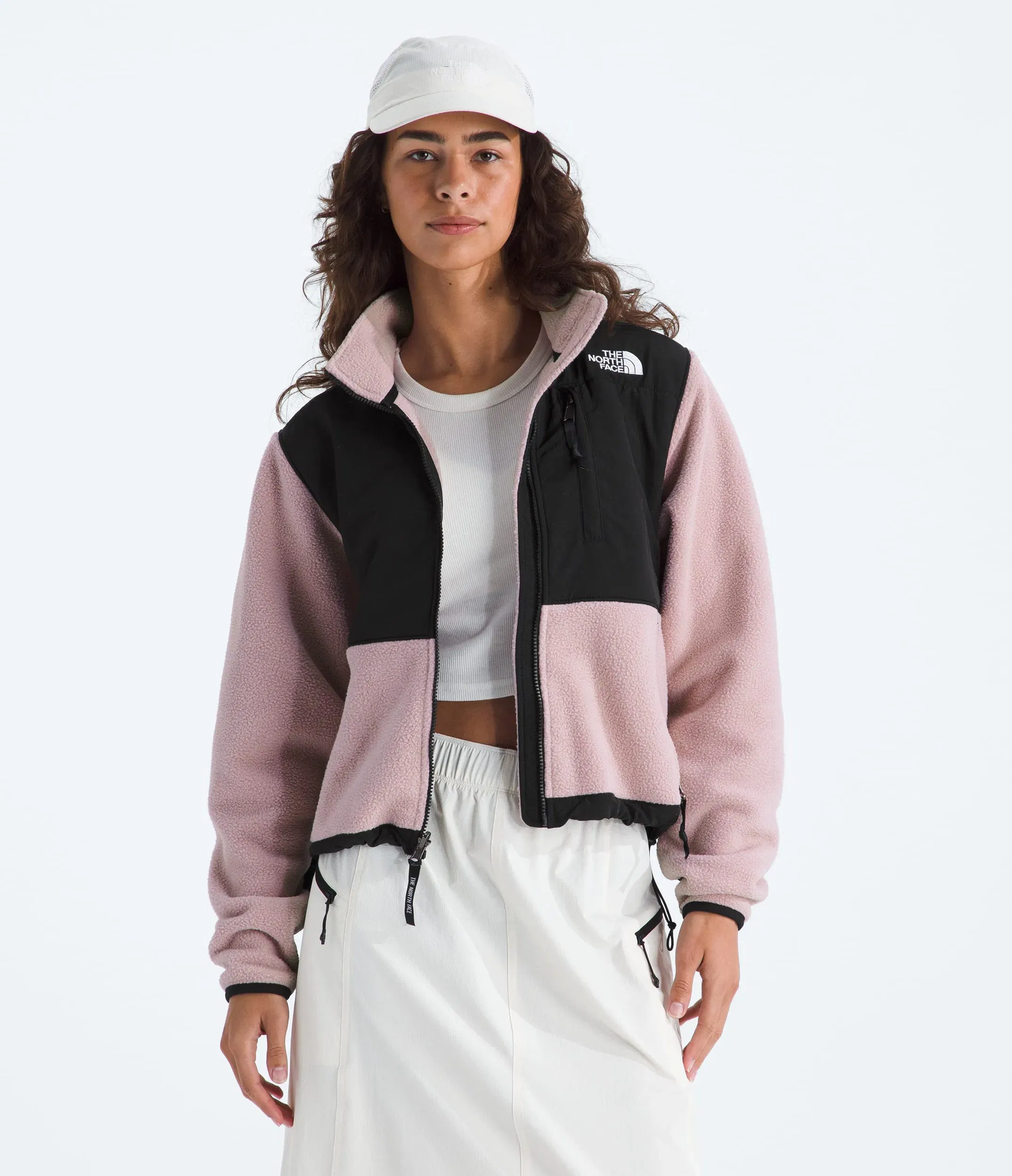 The North Face Women’s Retro Denali Jacket Metal Pink-Tnf Black