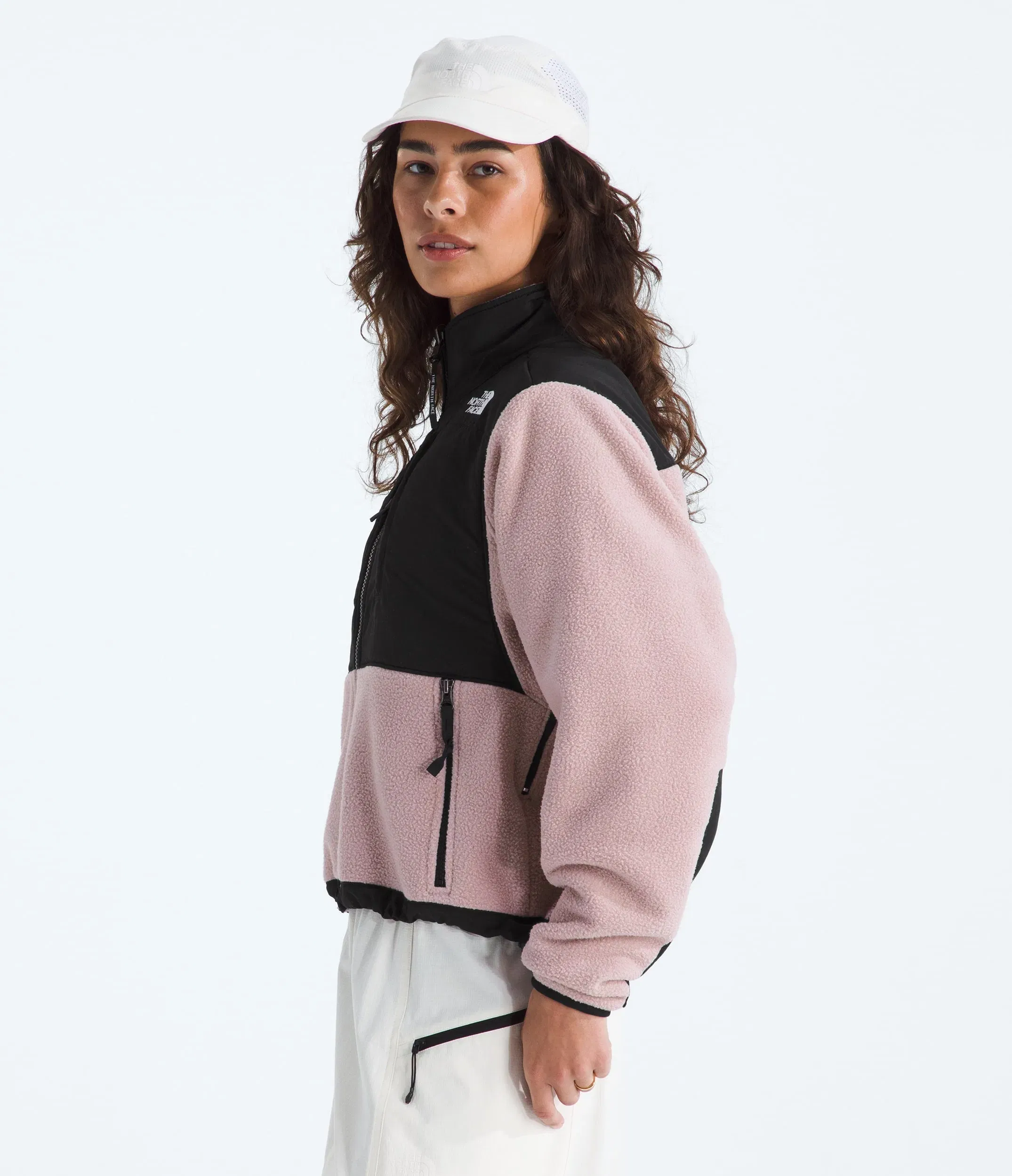 The North Face Women’s Retro Denali Jacket Metal Pink-Tnf Black