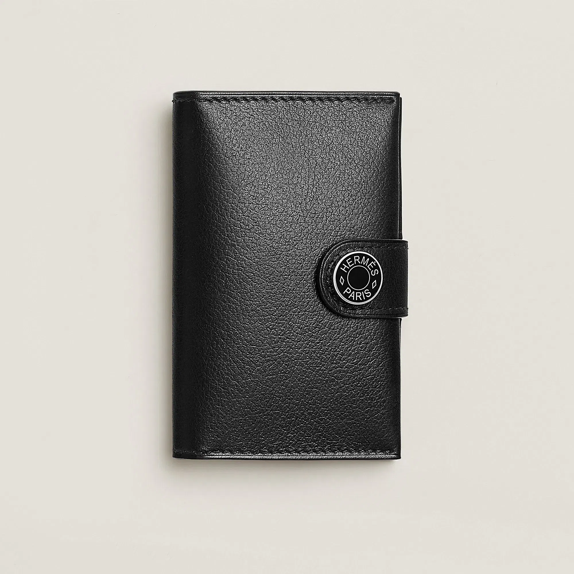 Hermes R.M.S Card Holder Bleu Zanzibar