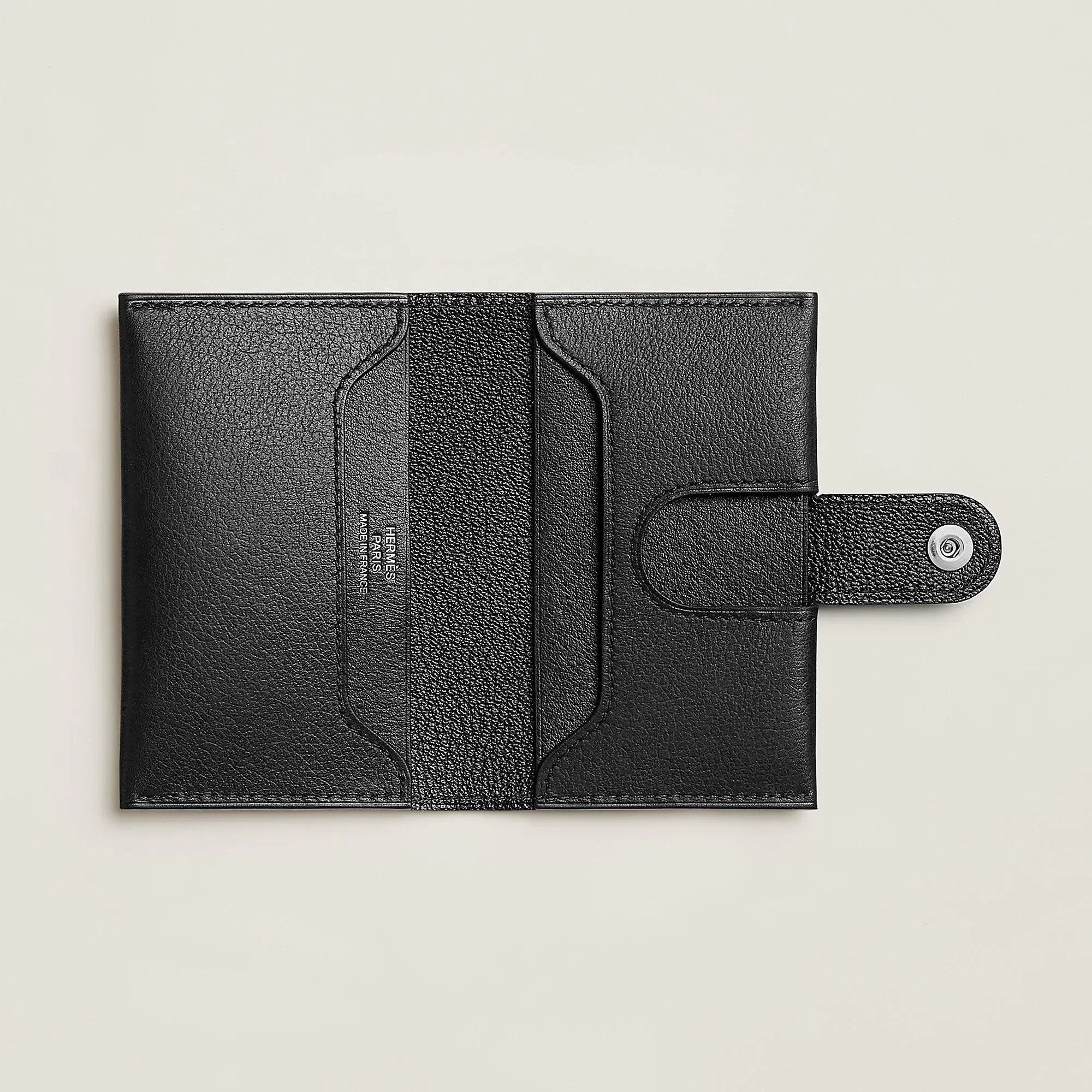 Hermes R.M.S Card Holder Bleu Zanzibar