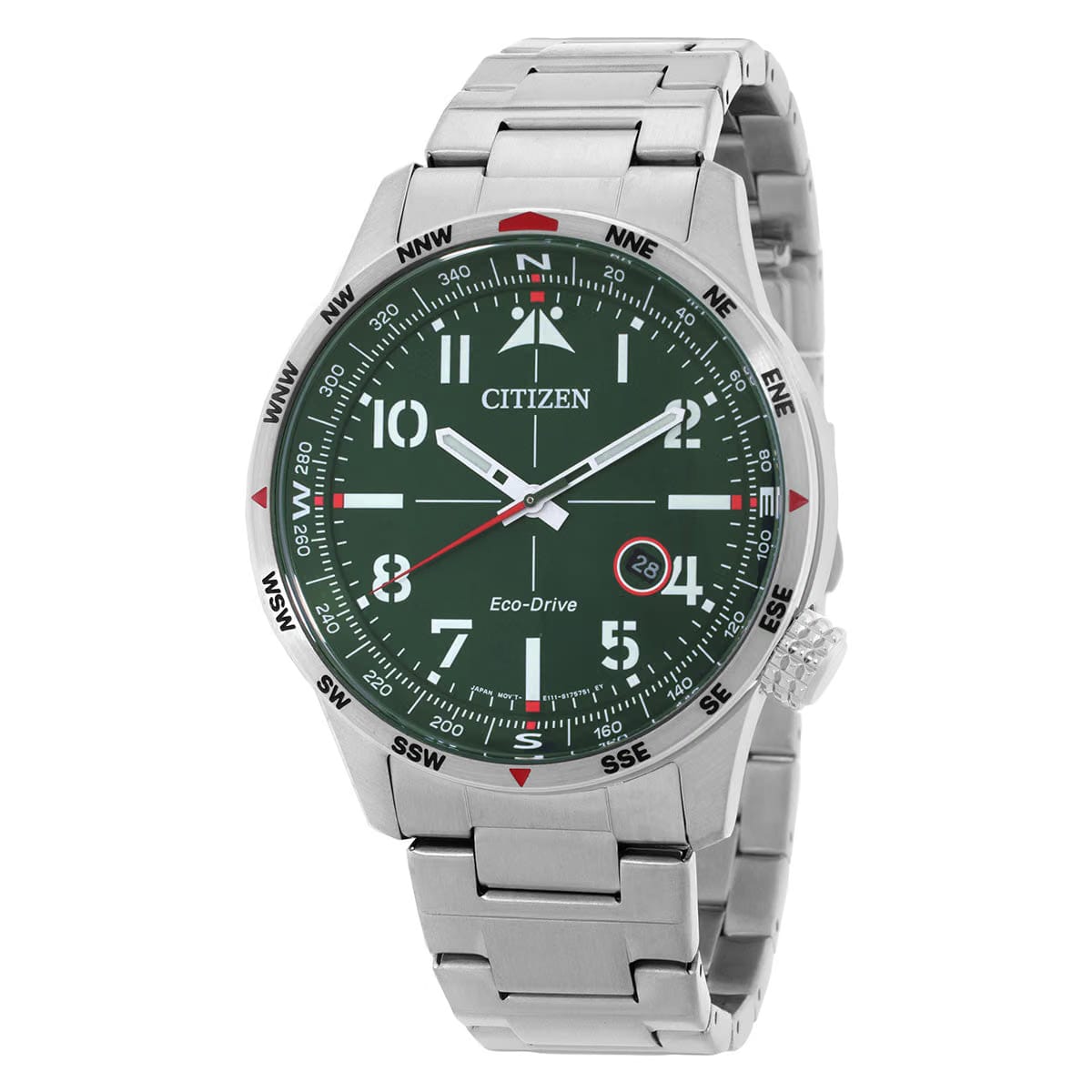 Citizen Weekender Green Dial Mens Watch