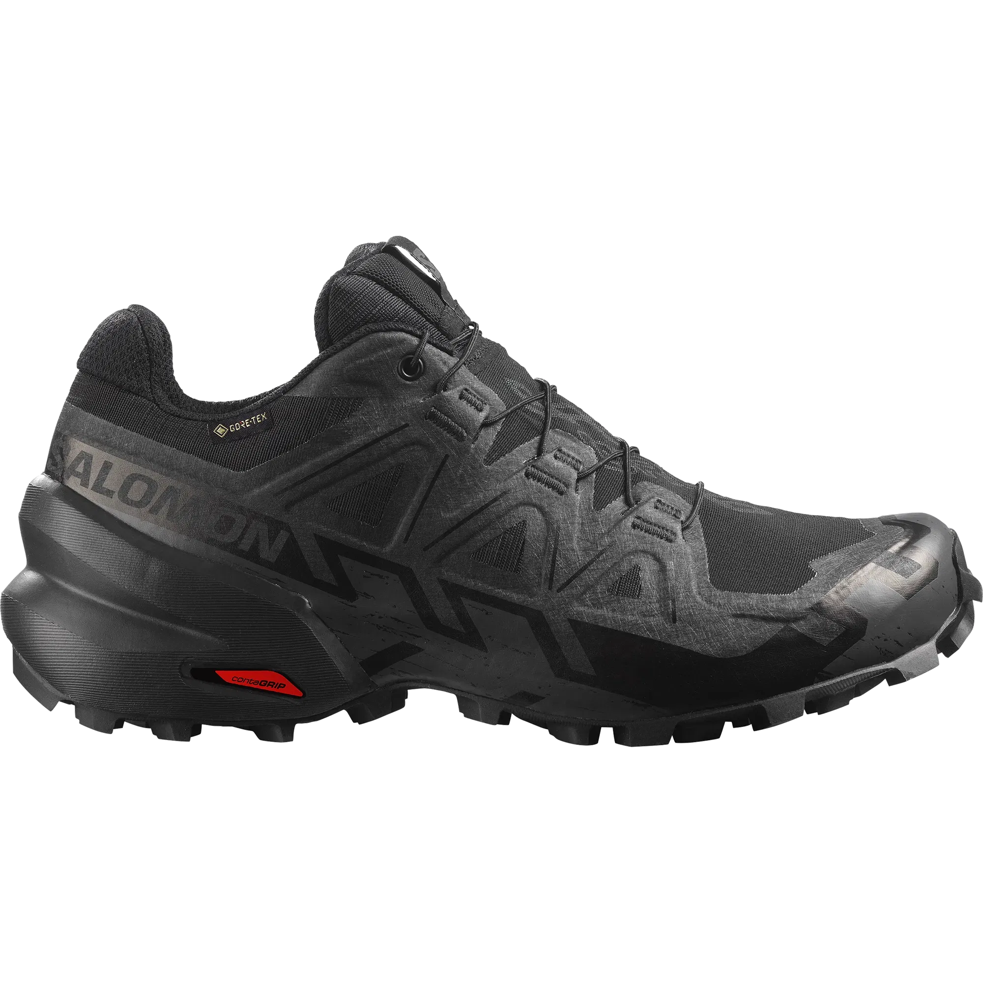 Salomon Speedcross 6 Gore-Tex Trail Running Shoes Womens Black