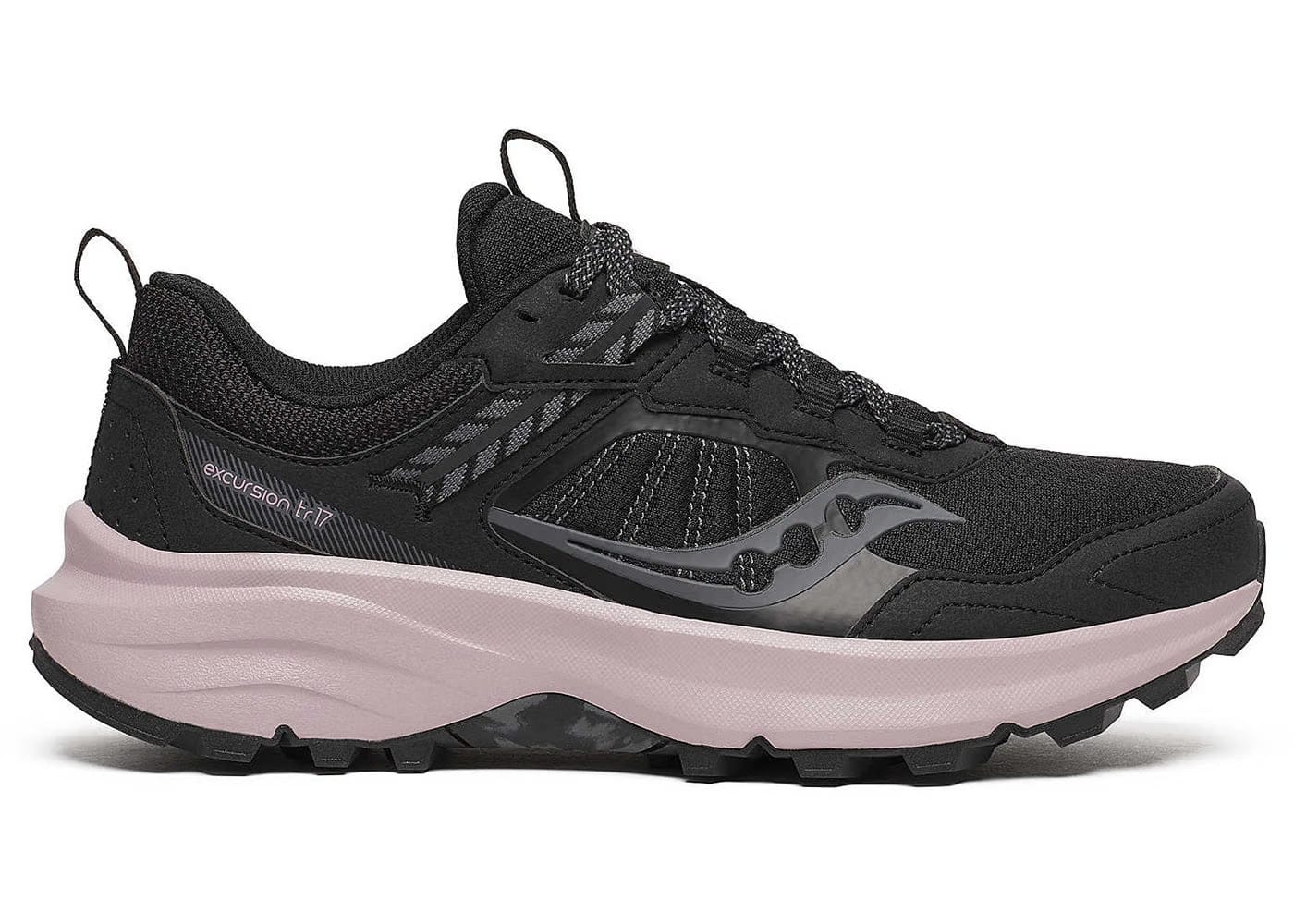 Saucony Excursion Tr17 Black Woodrose Womens
