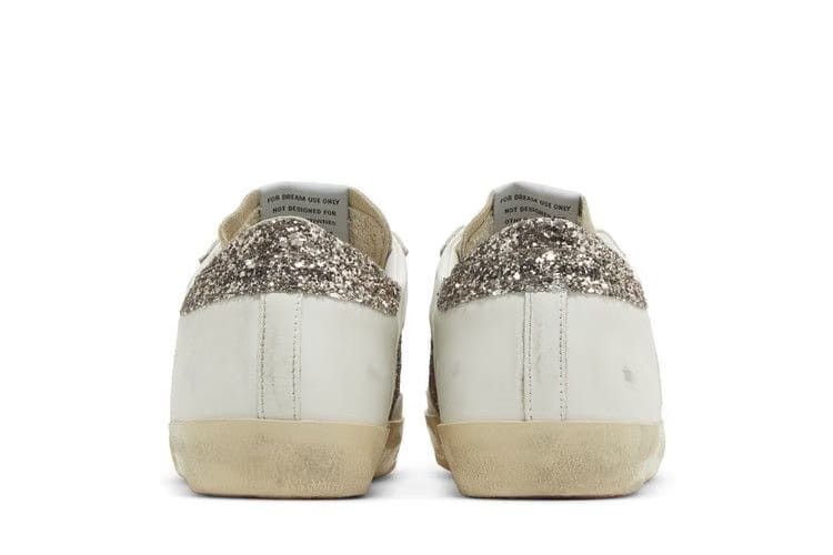 Golden Goose Wmns Superstar 'Glitter - White Seedpearl'