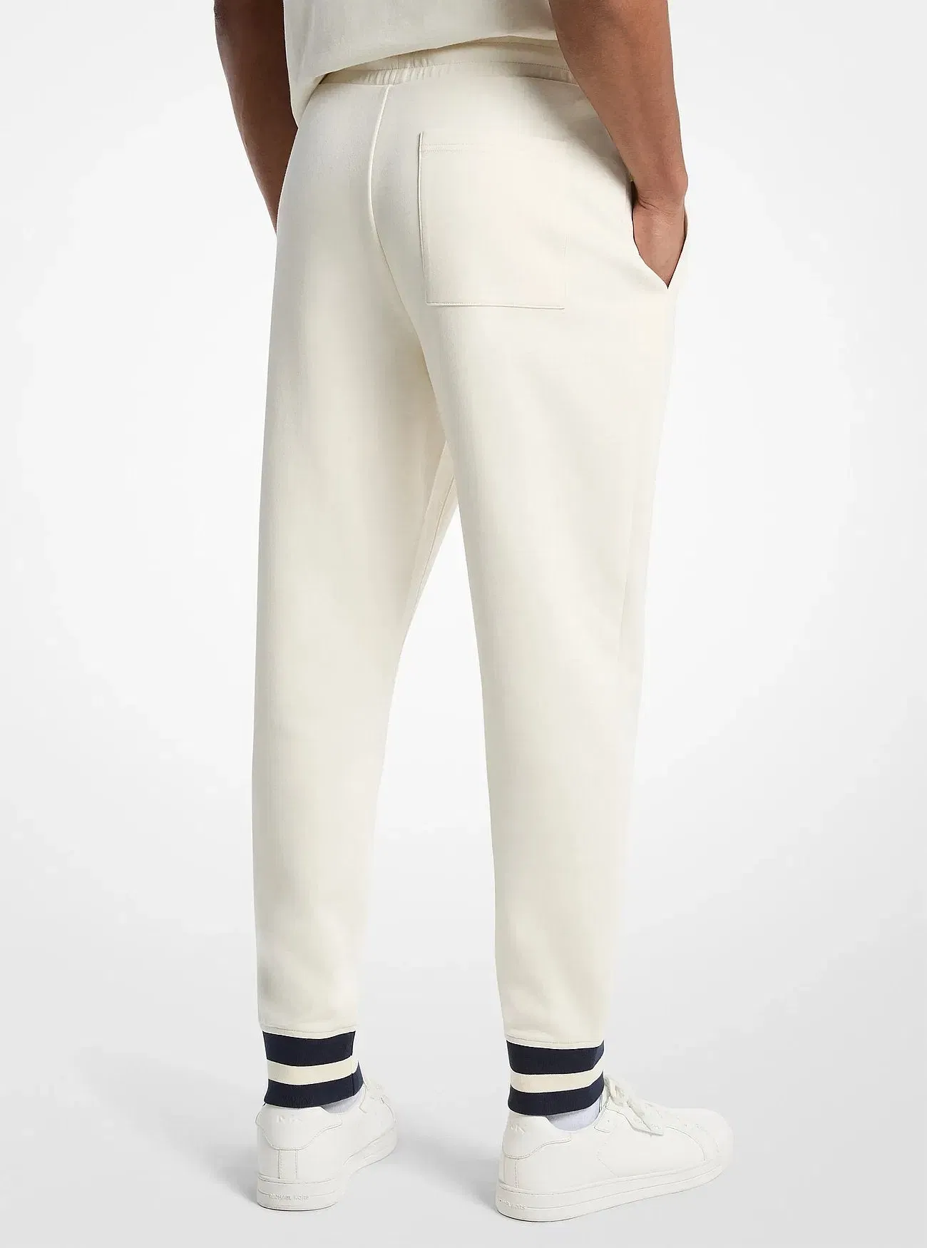 Michael Kors KORS Varsity Knit Joggers BONE