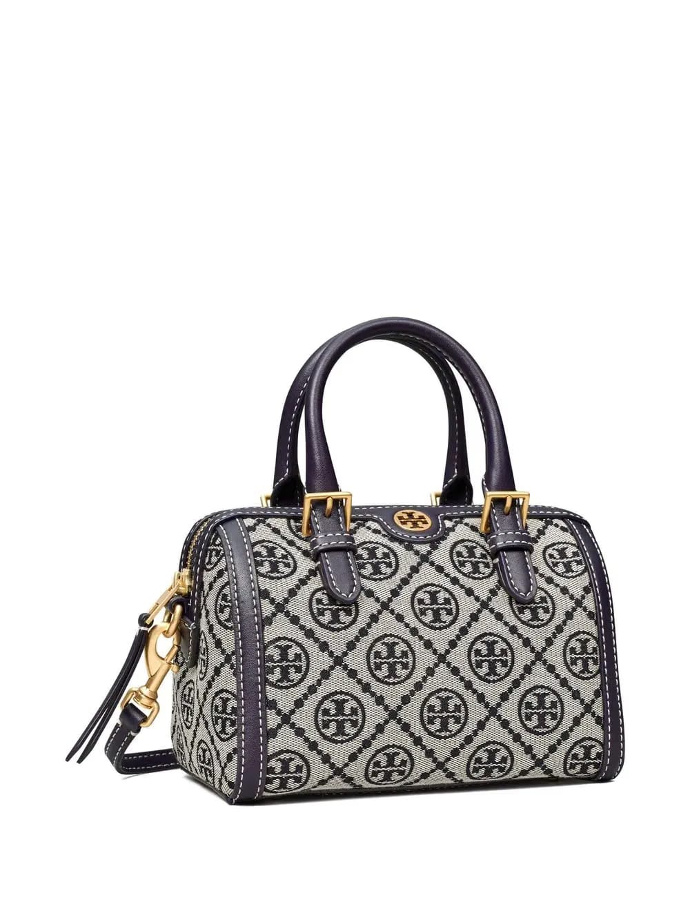T Monogram barrel bag