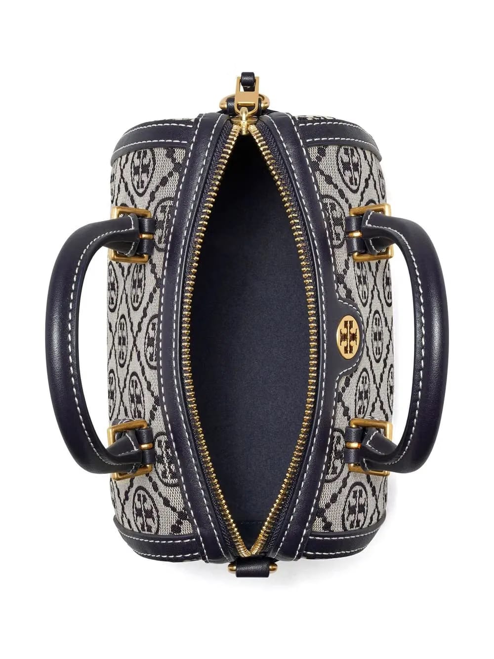 T Monogram barrel bag