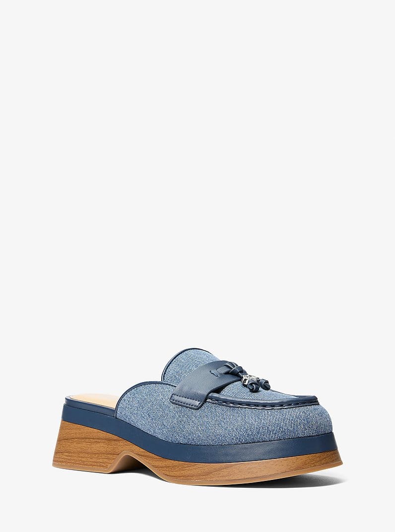 Michael Kors Zoe Denim Mule