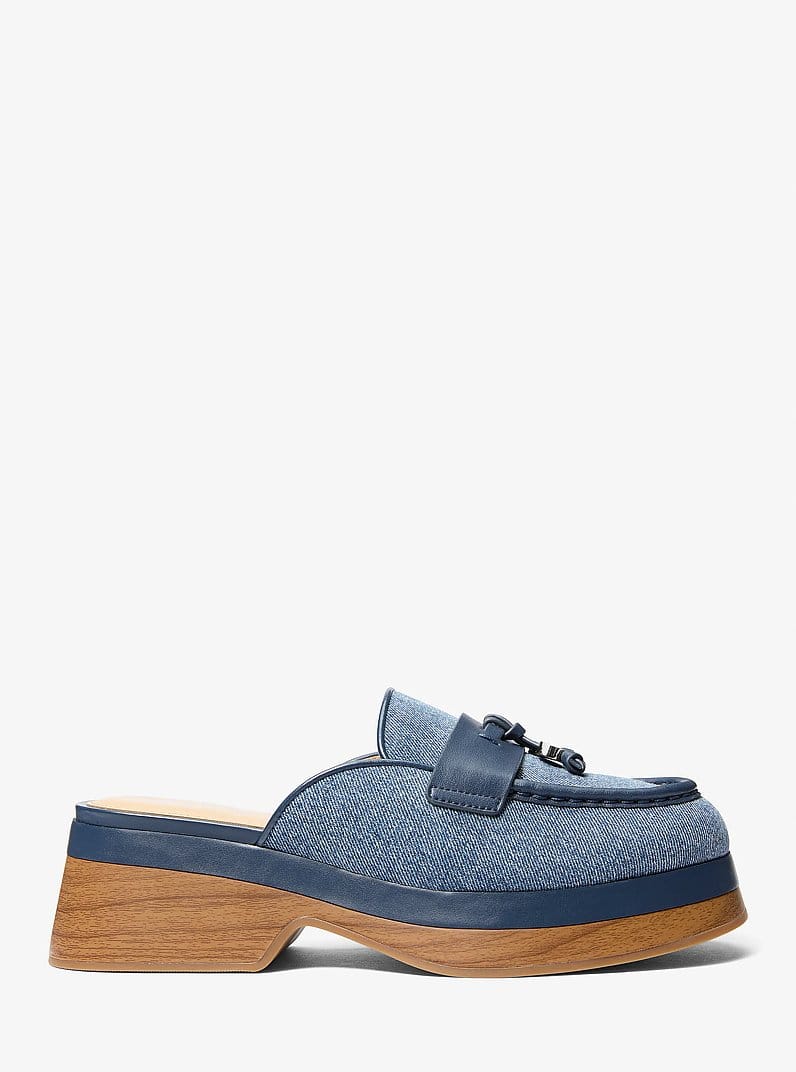 Michael Kors Zoe Denim Mule