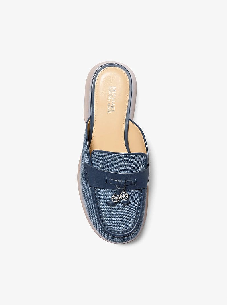 Michael Kors Zoe Denim Mule
