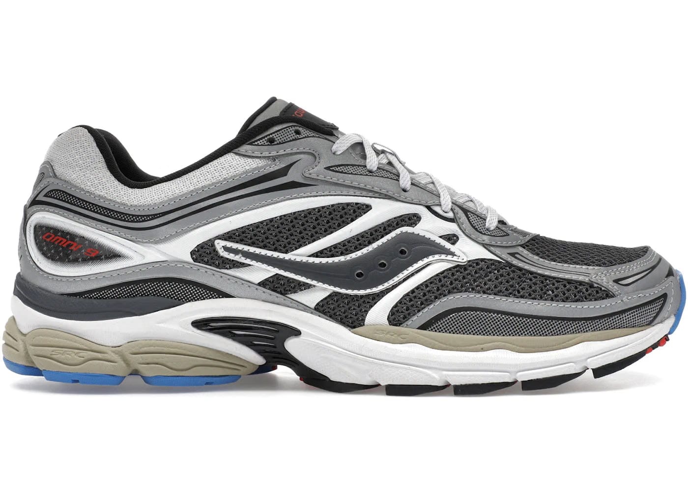 Saucony Progrid Omni 9 Metallic Grey Silver