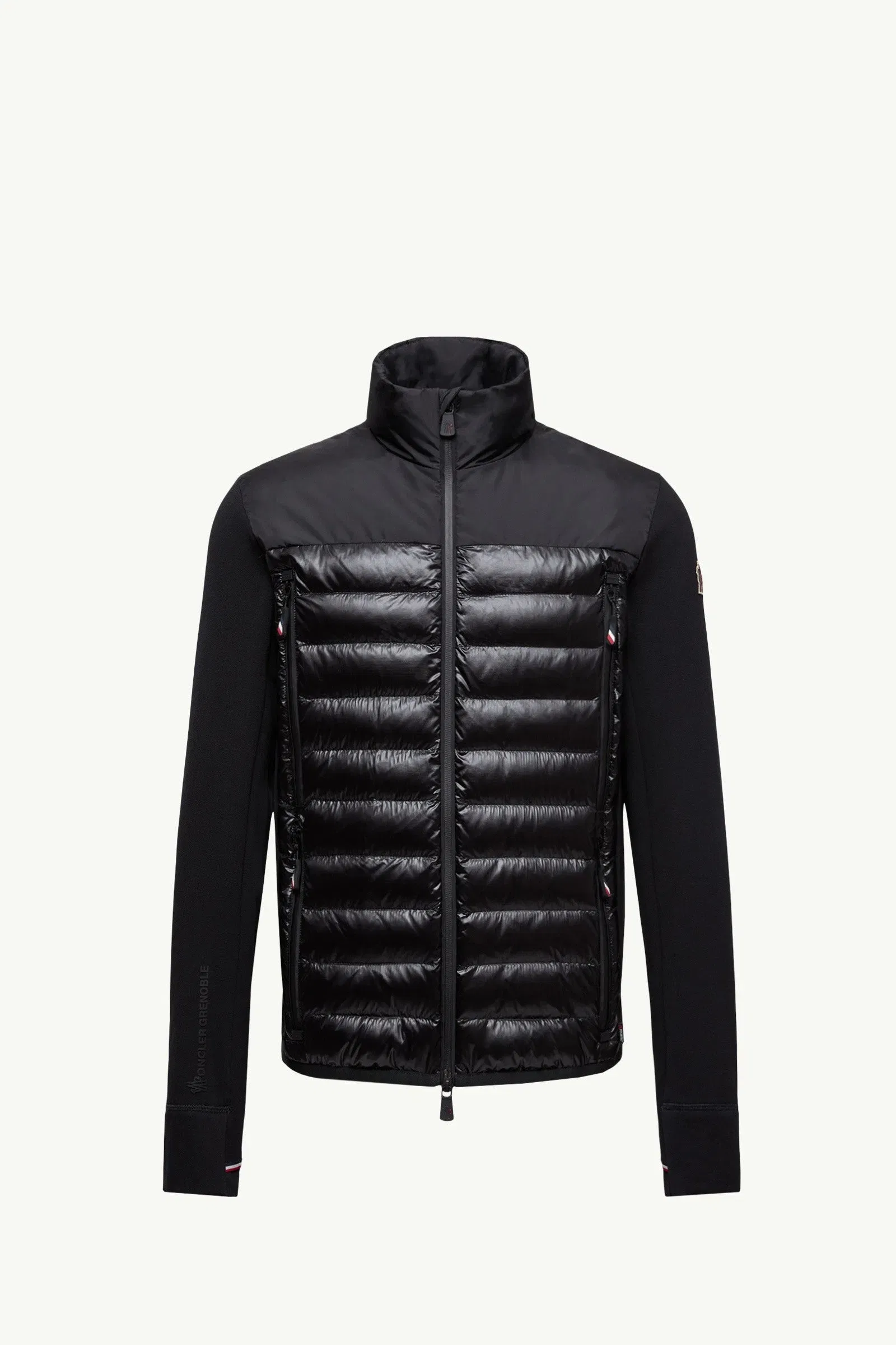 Moncler Padded Polartec® Zip-Up Sweatshirt Black Black