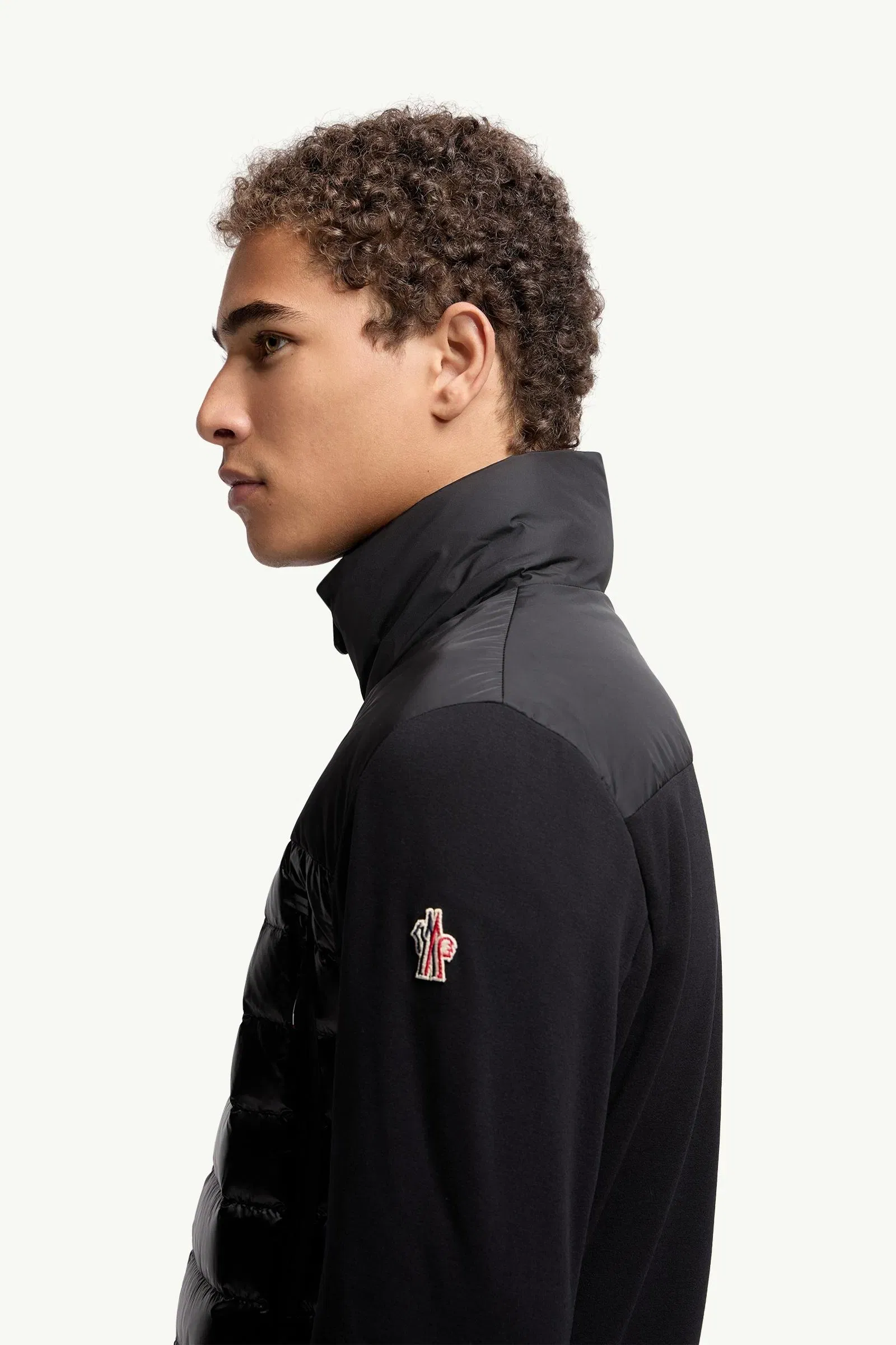 Moncler Padded Polartec® Zip-Up Sweatshirt Black Black