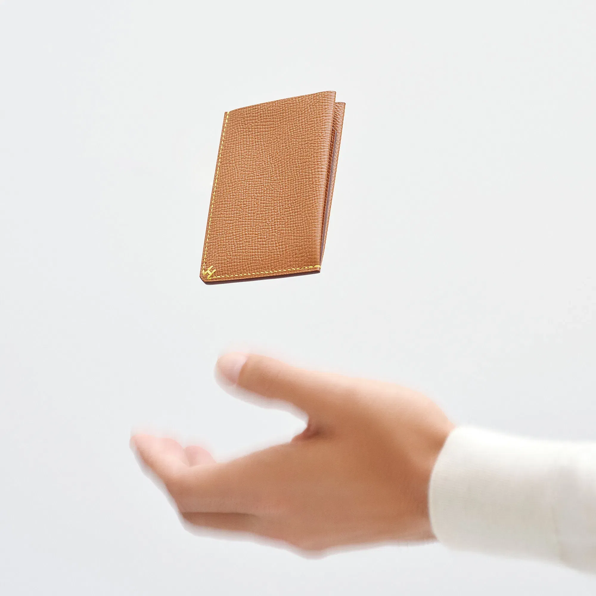 Hermes H Sellier Card Holder Noir