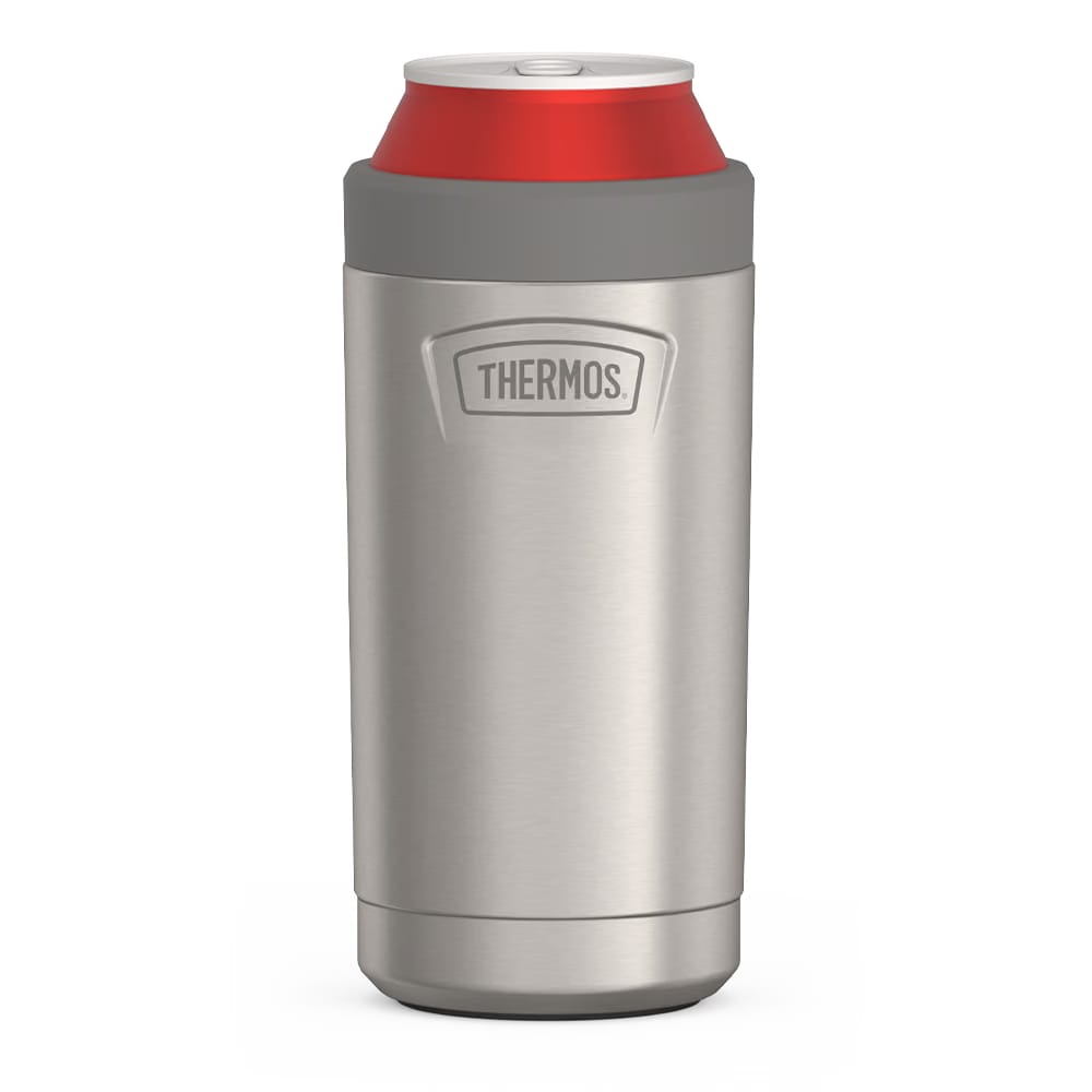Thermos 16oz ICON CAN INSULATOR Matte Stainless Steel