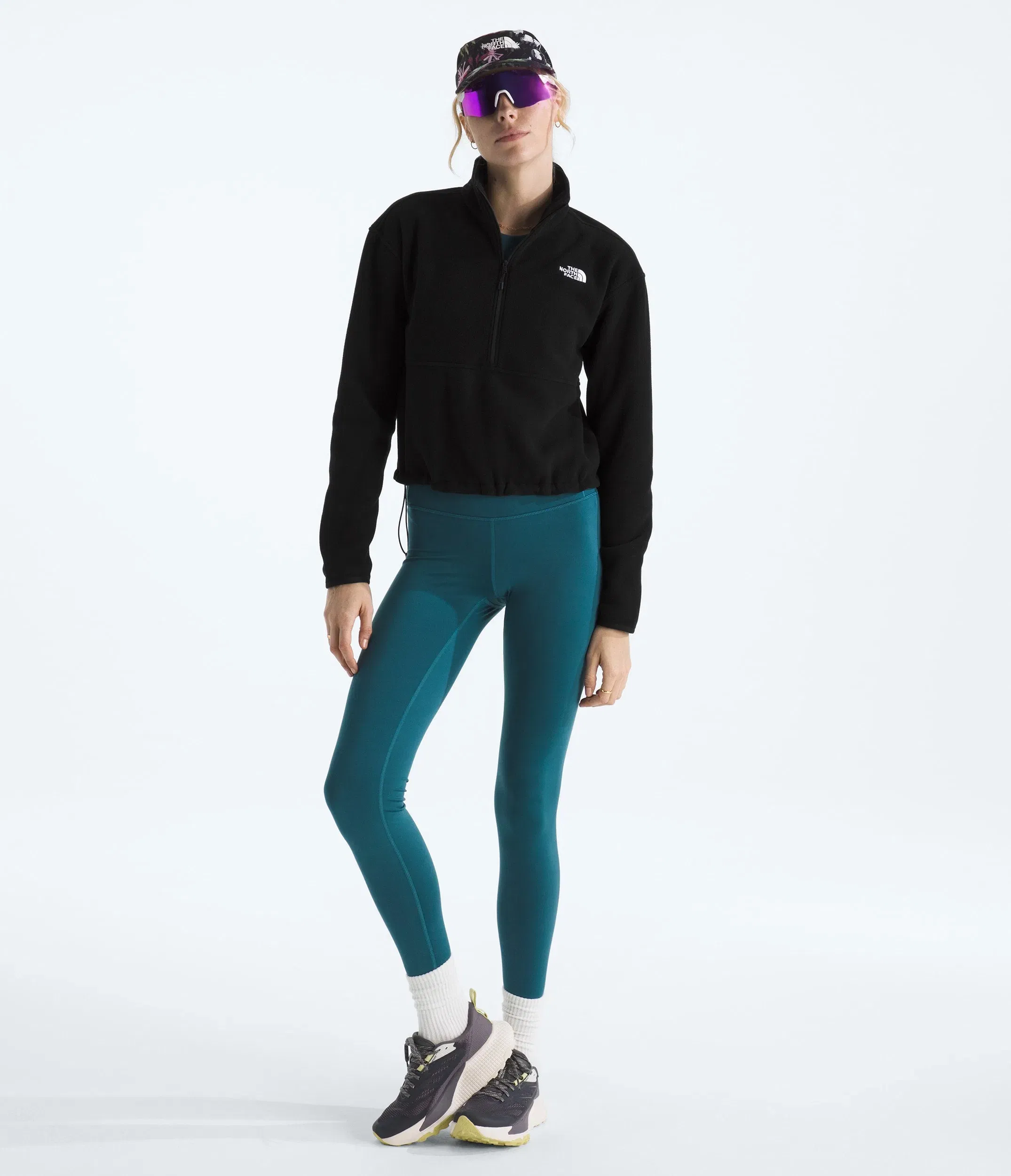 The North Face Women’s Glacier Fleece ½-Zip Short Jacket TNF Black