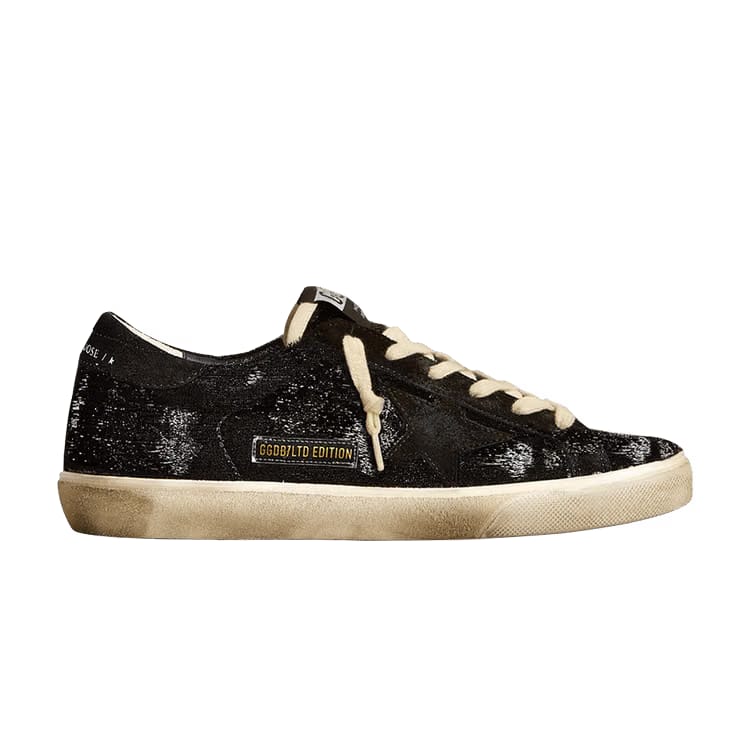 Golden Goose Wmns Francy High 'Black Silver'