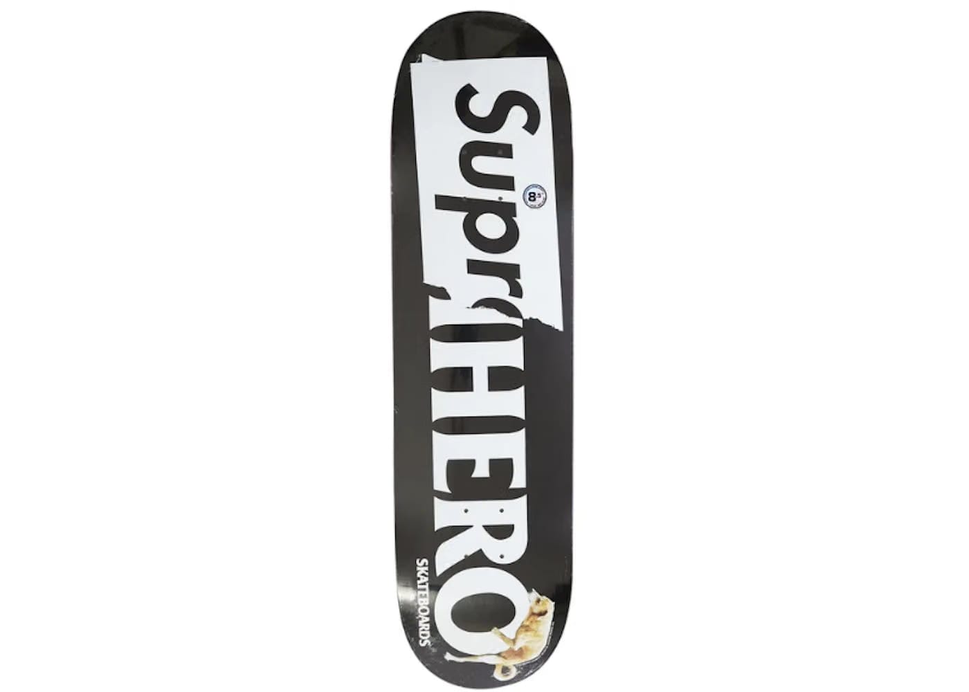 Supreme Antihero Dog Skateboard Deck Black
