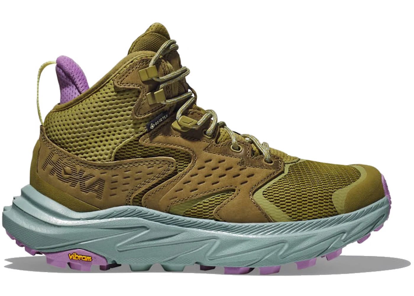 Hoka One One Anacapa 2 Mid Gore Tex Green Moss Agave Womens