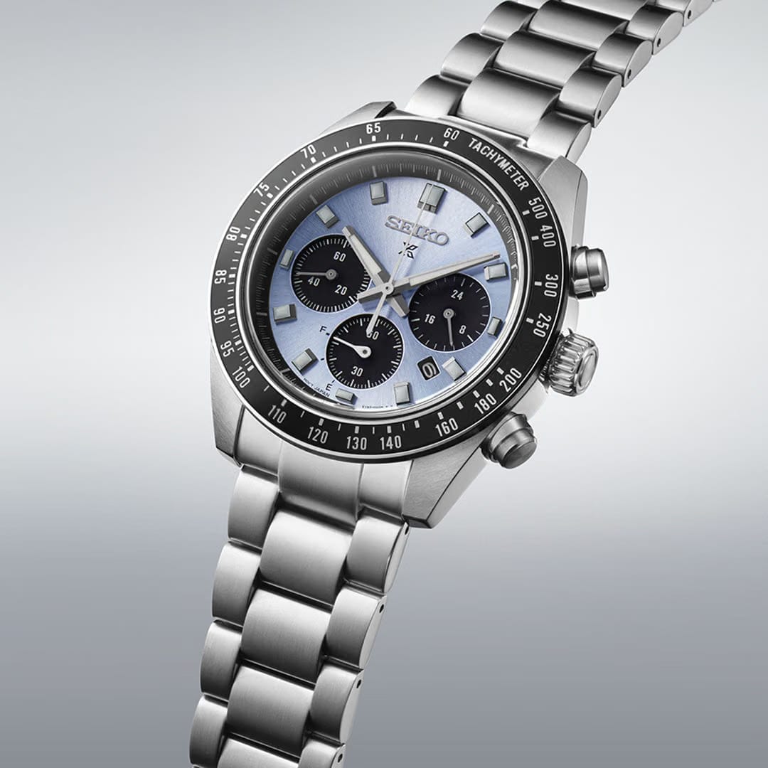 Seiko Prospex Speedtimer Solar Chronograph - Blue - SSC935P1