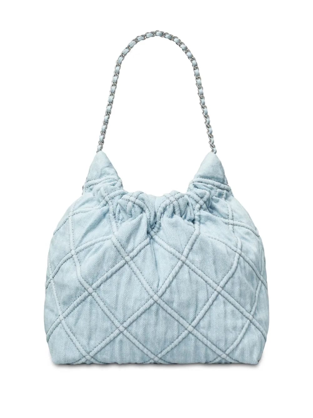 mini Fleming denim cross body bag