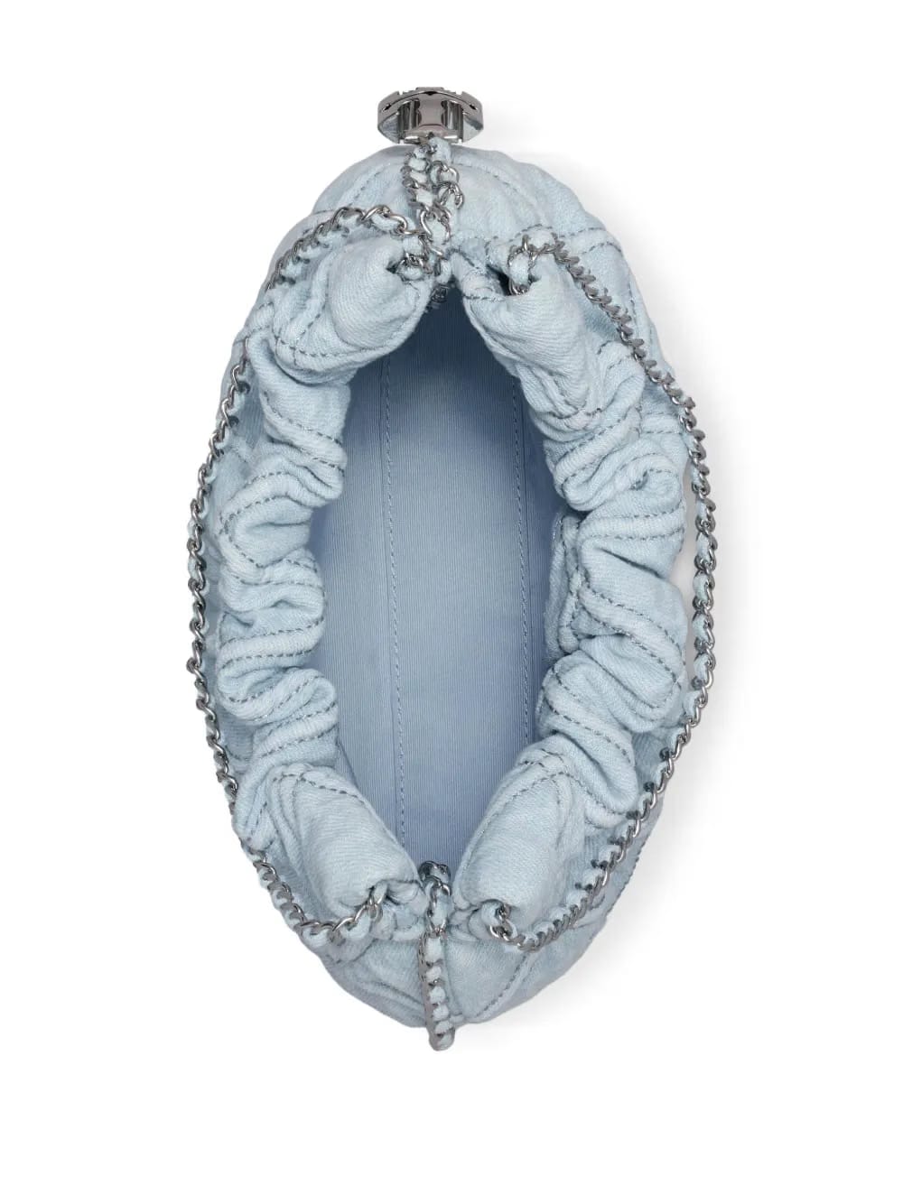 mini Fleming denim cross body bag