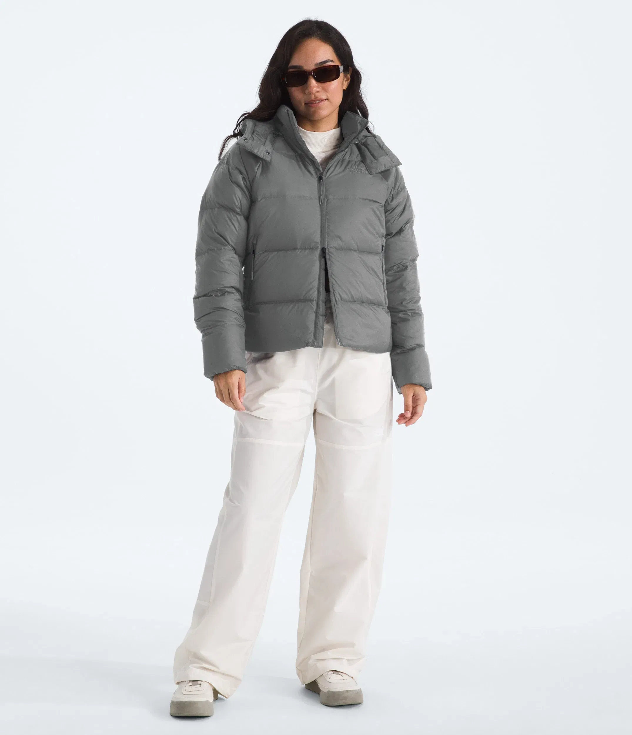 The North Face Women’s Hydrenalite™ City Down Hooded Jacket Smoked Pearl